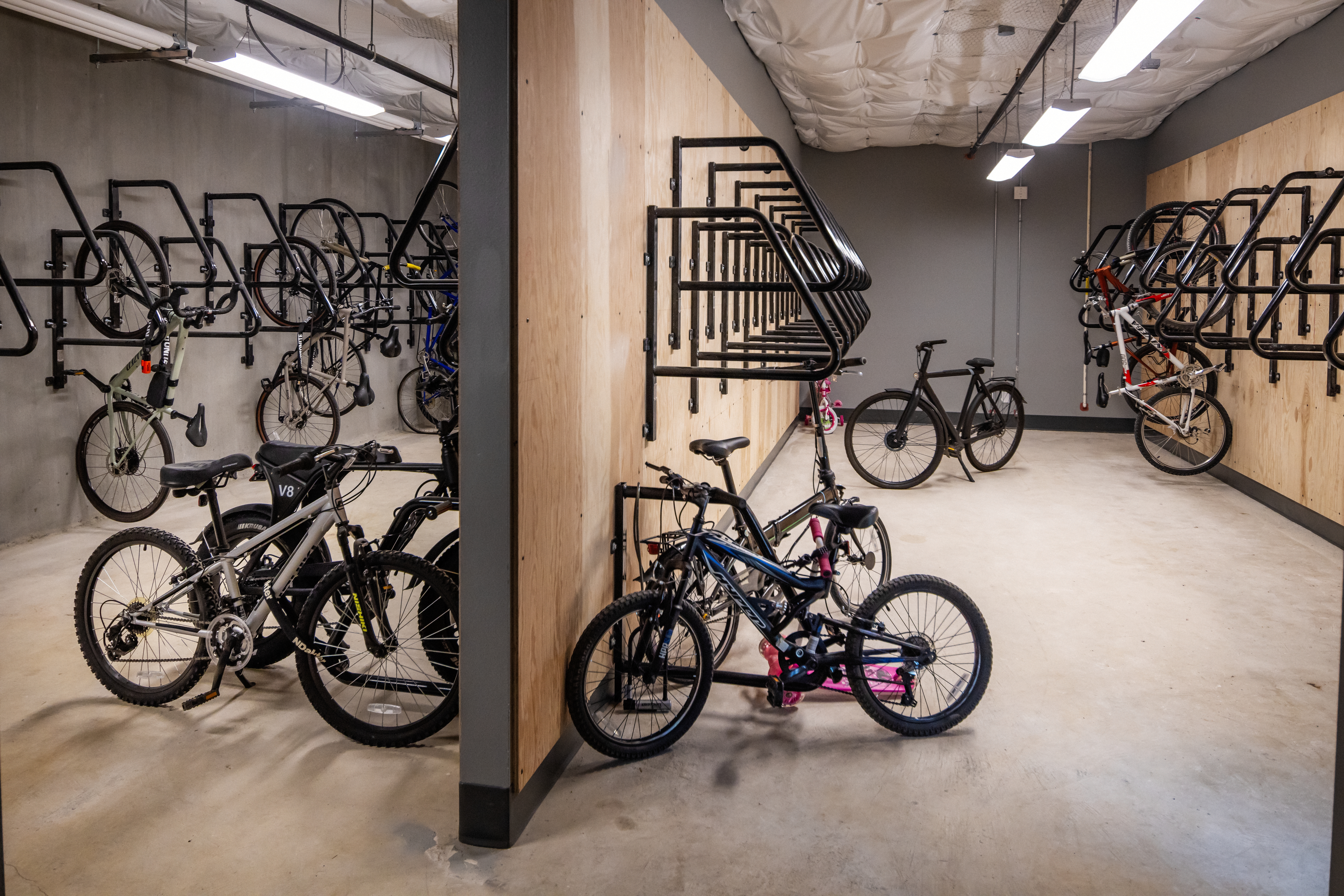 Bike room at Avalon Redmond Campus