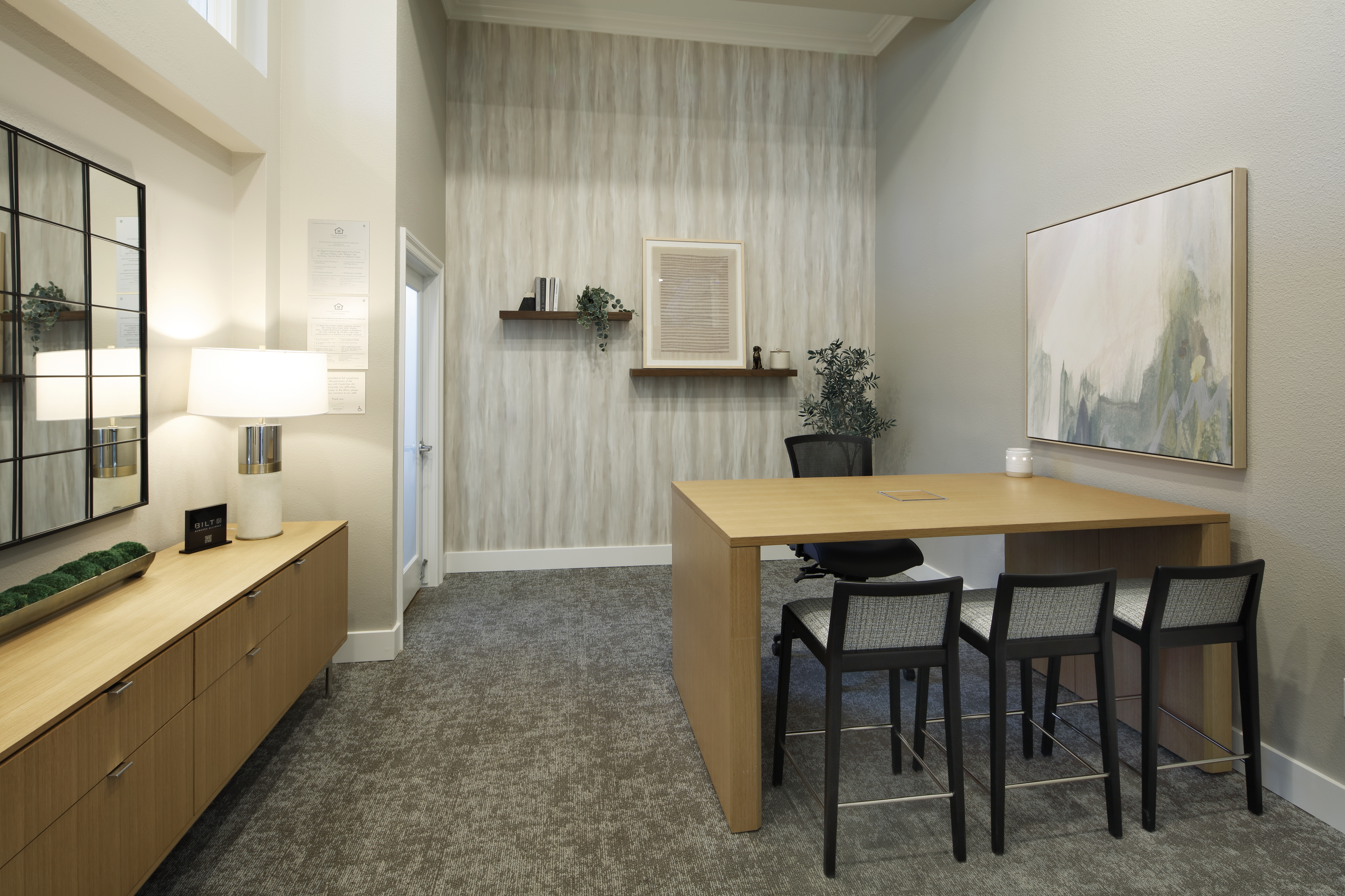Work space at Eaves Rockmeadow