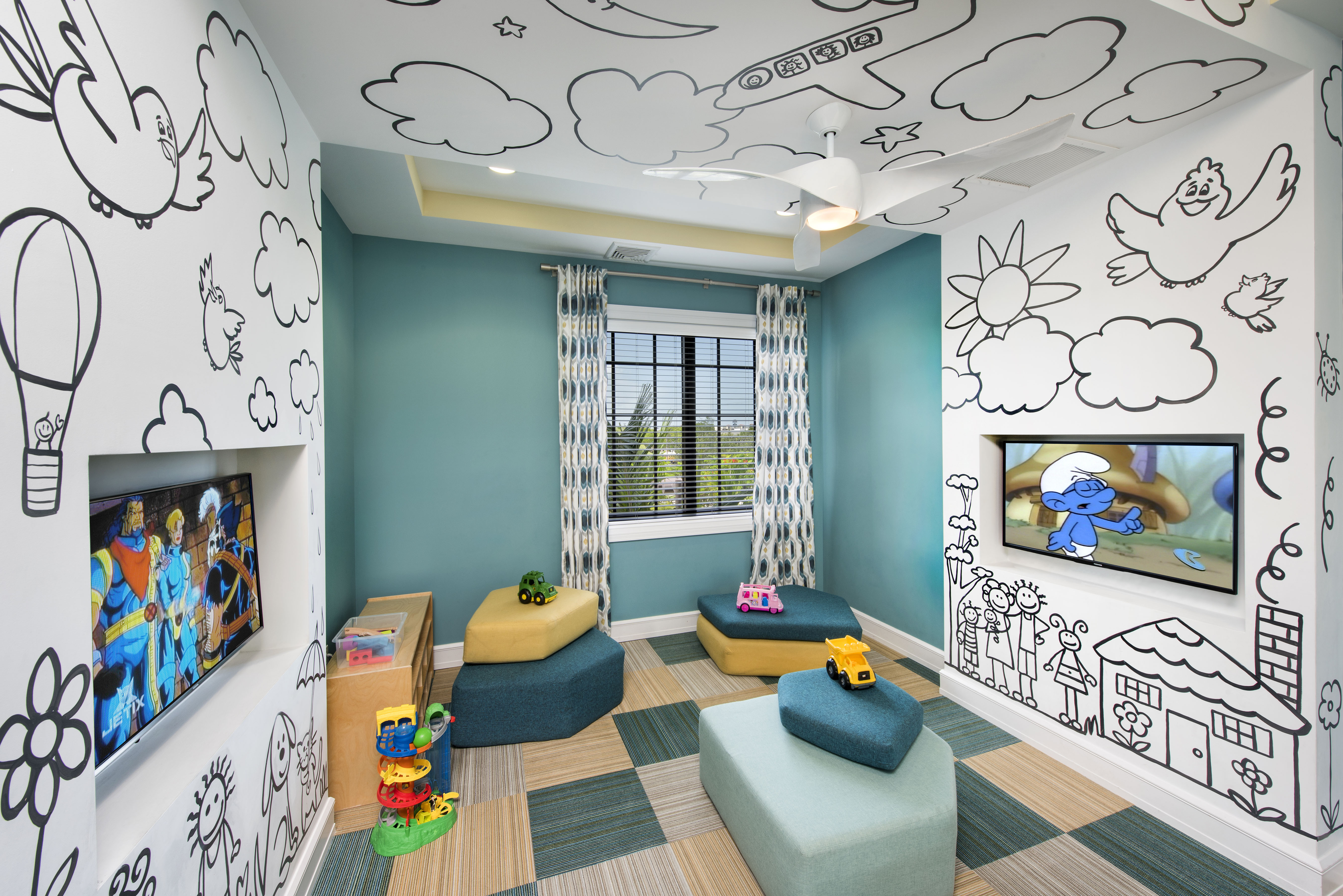 Playroom at Avalon Toscana