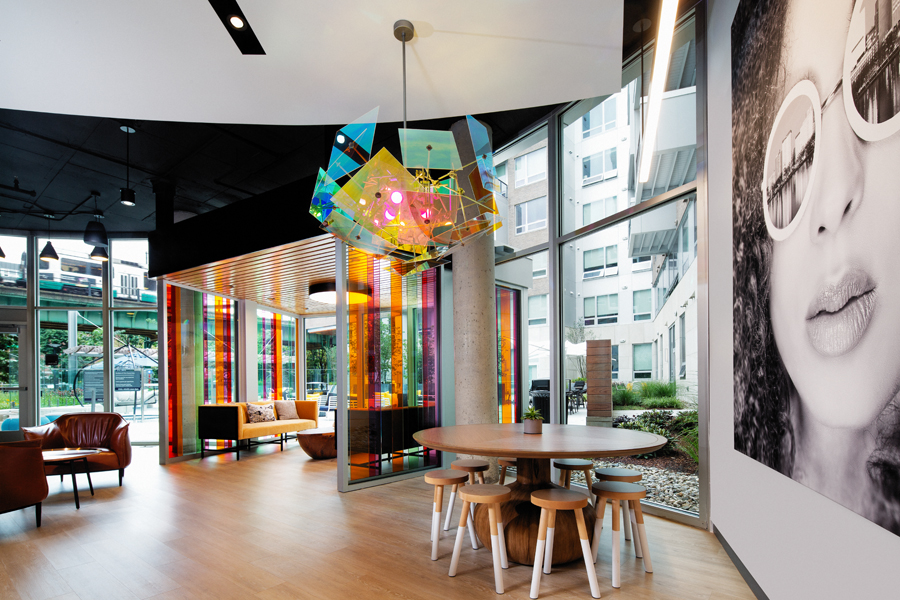 Lobby at Ava North Point