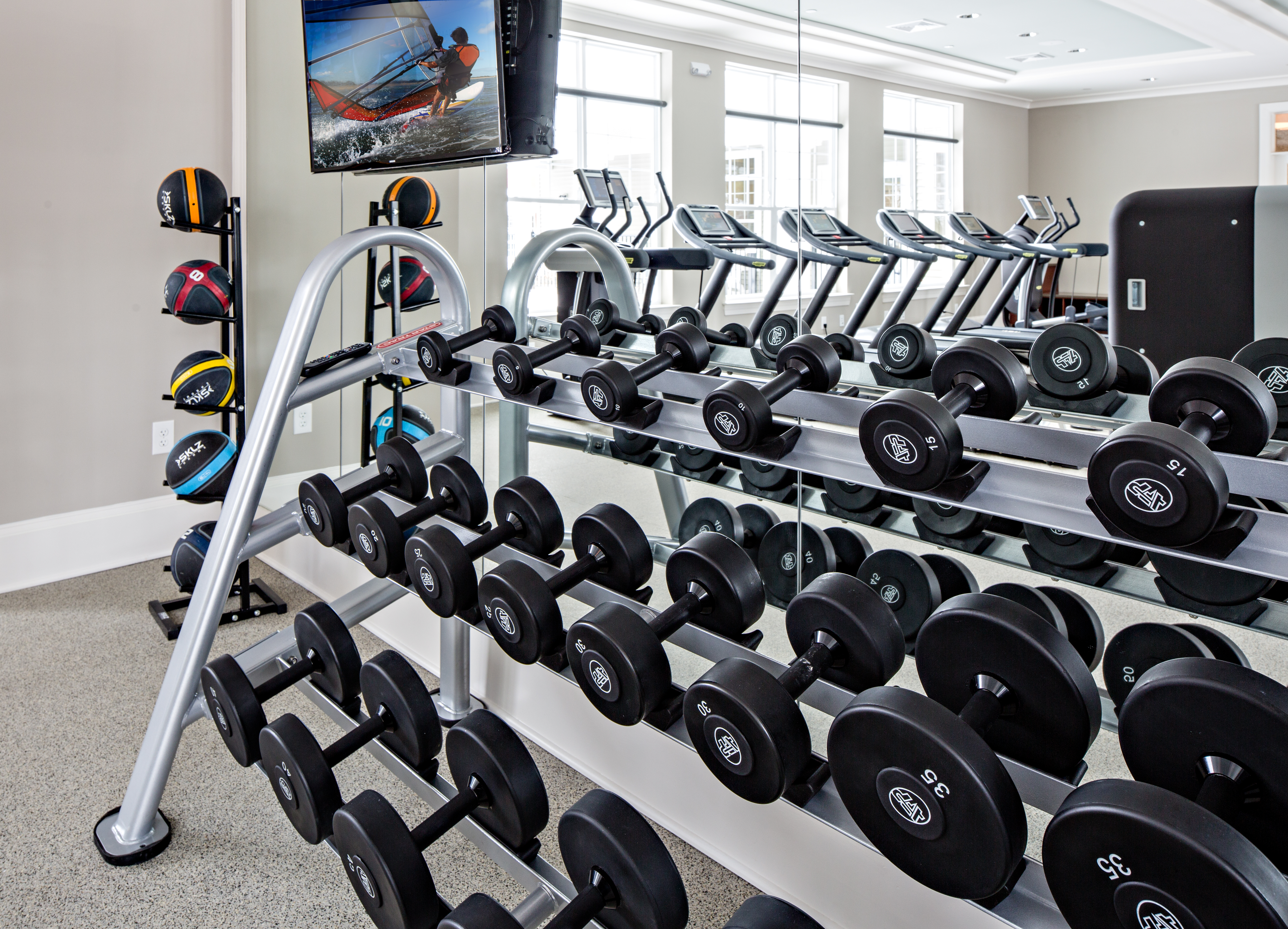 Gym at Avalon Townhome Collection (2 of 2)