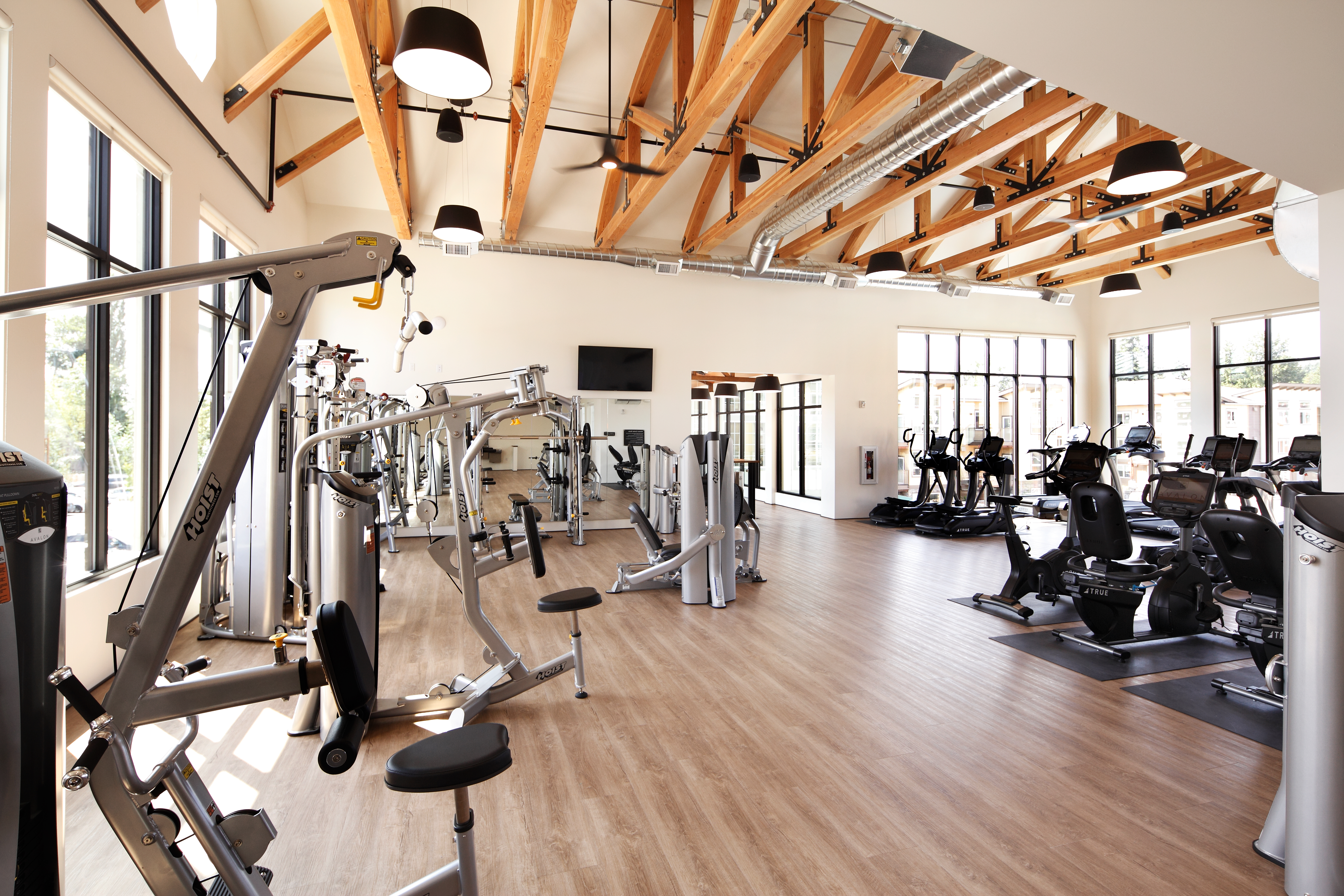Gym at Avalon North Creek (1 of 4)