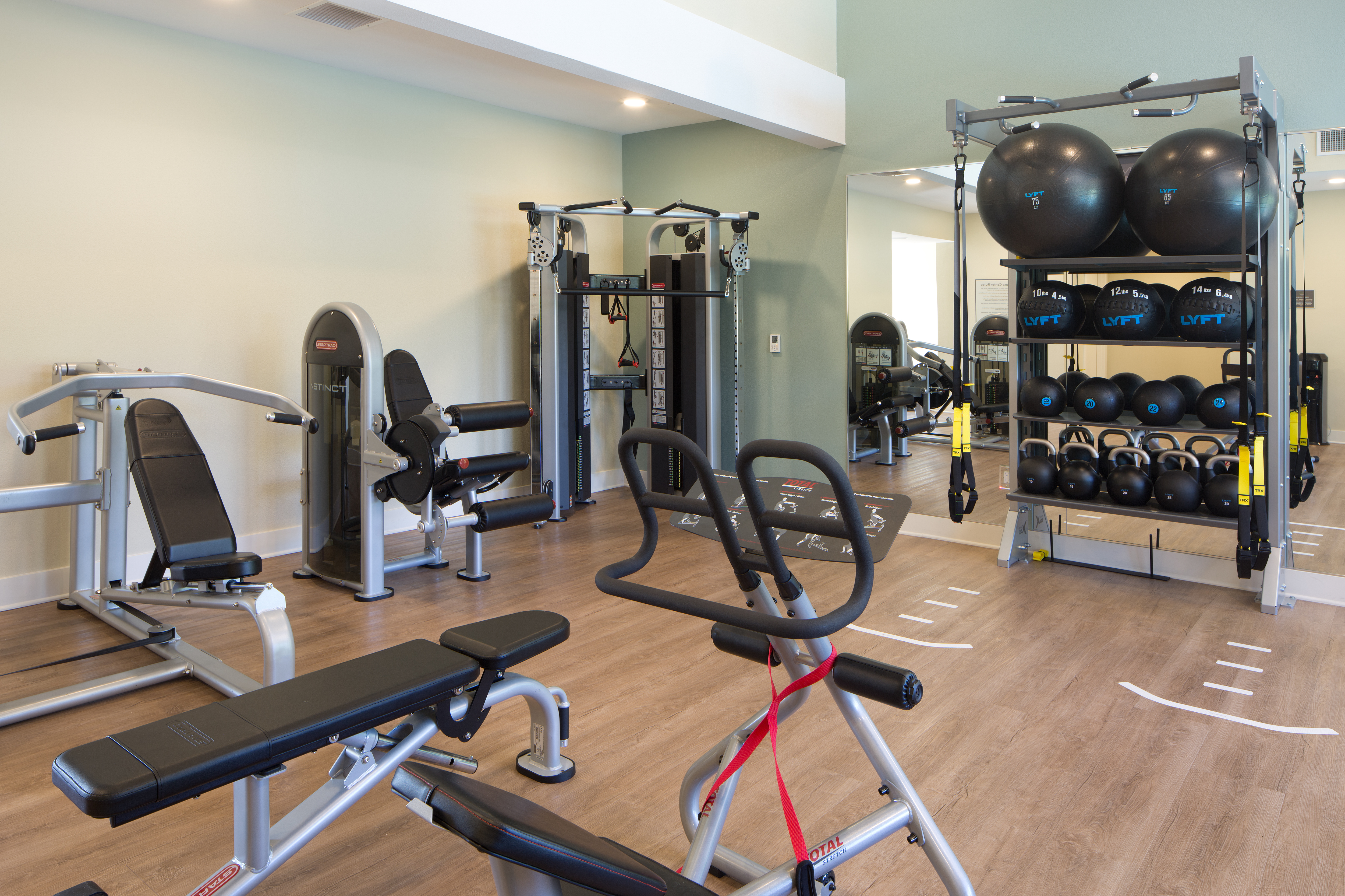 Gym at Eaves (2 of 3)