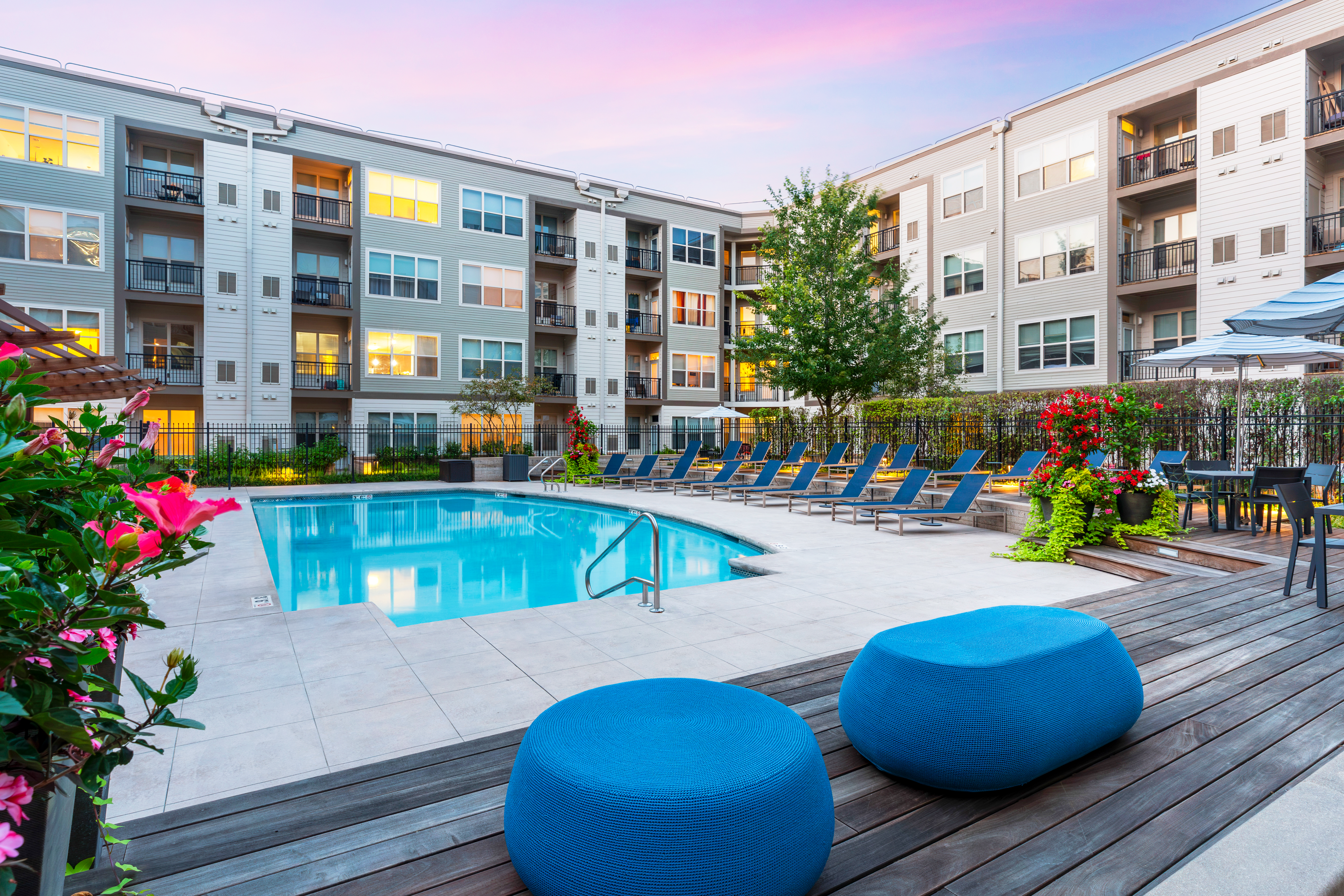 Pool at Avalon At Assembly Row