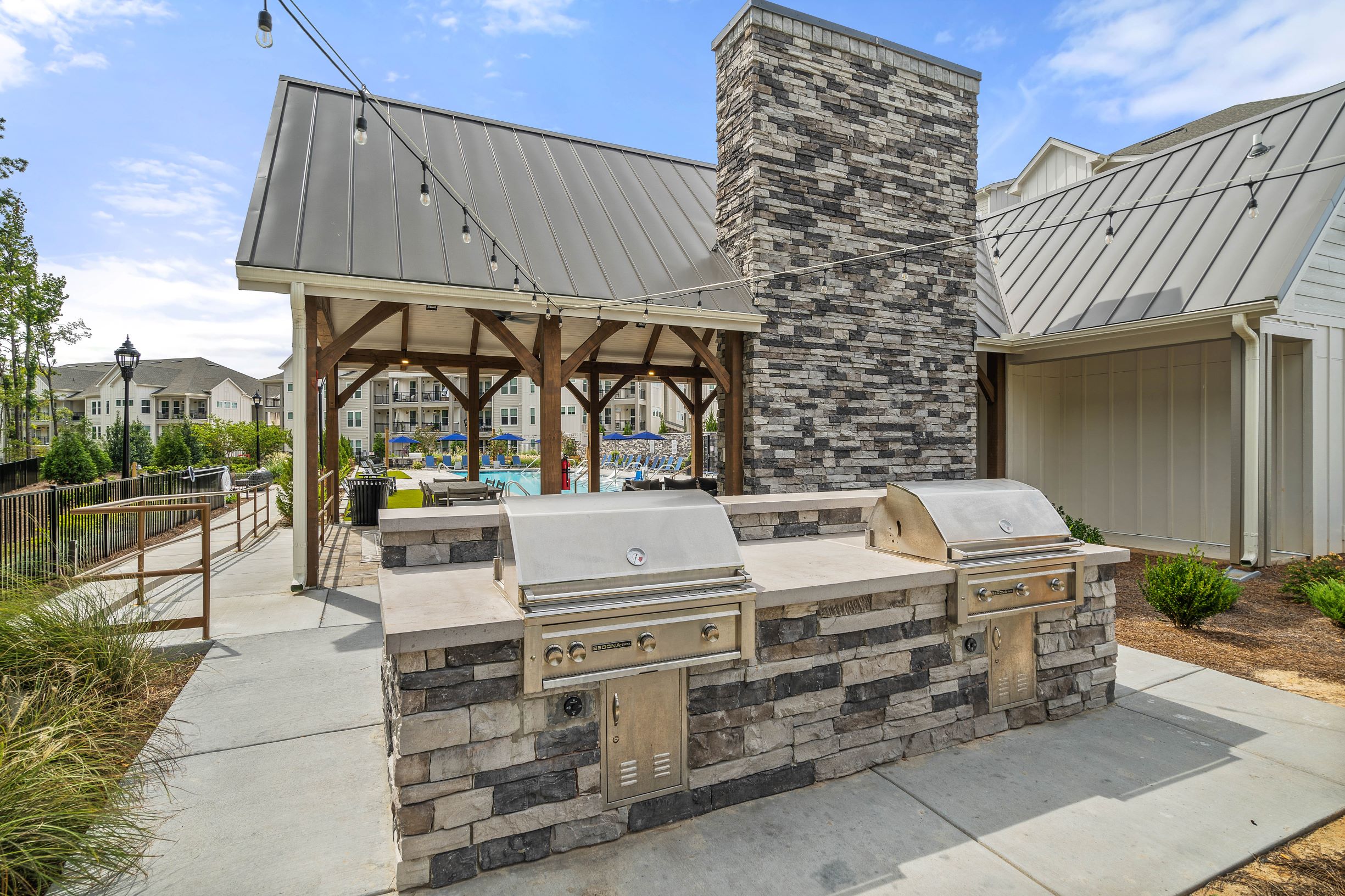 Grill area at Avalon At Palisades (1 of 2)
