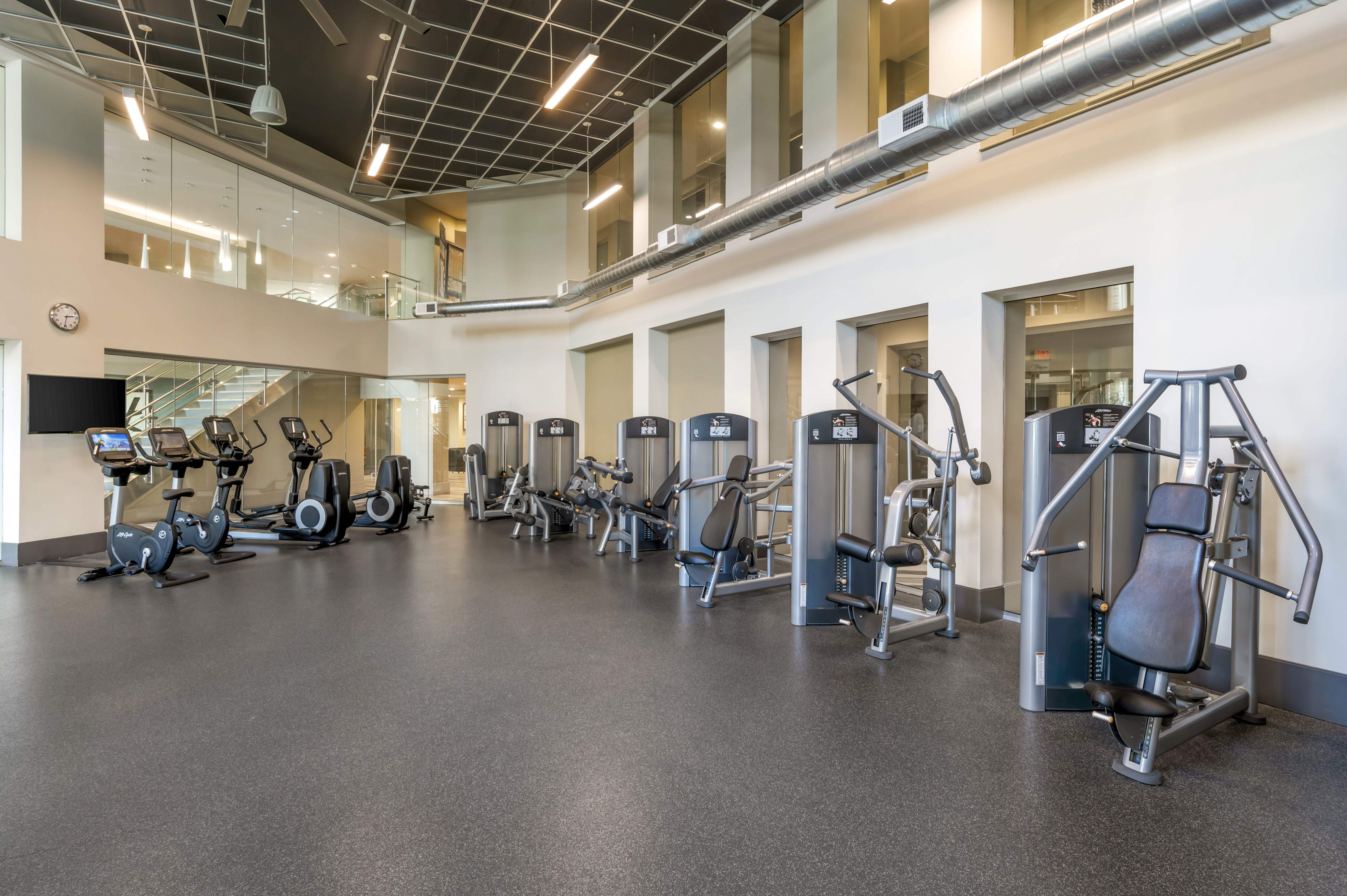 Gym at Avalon Arlington North (1 of 3)
