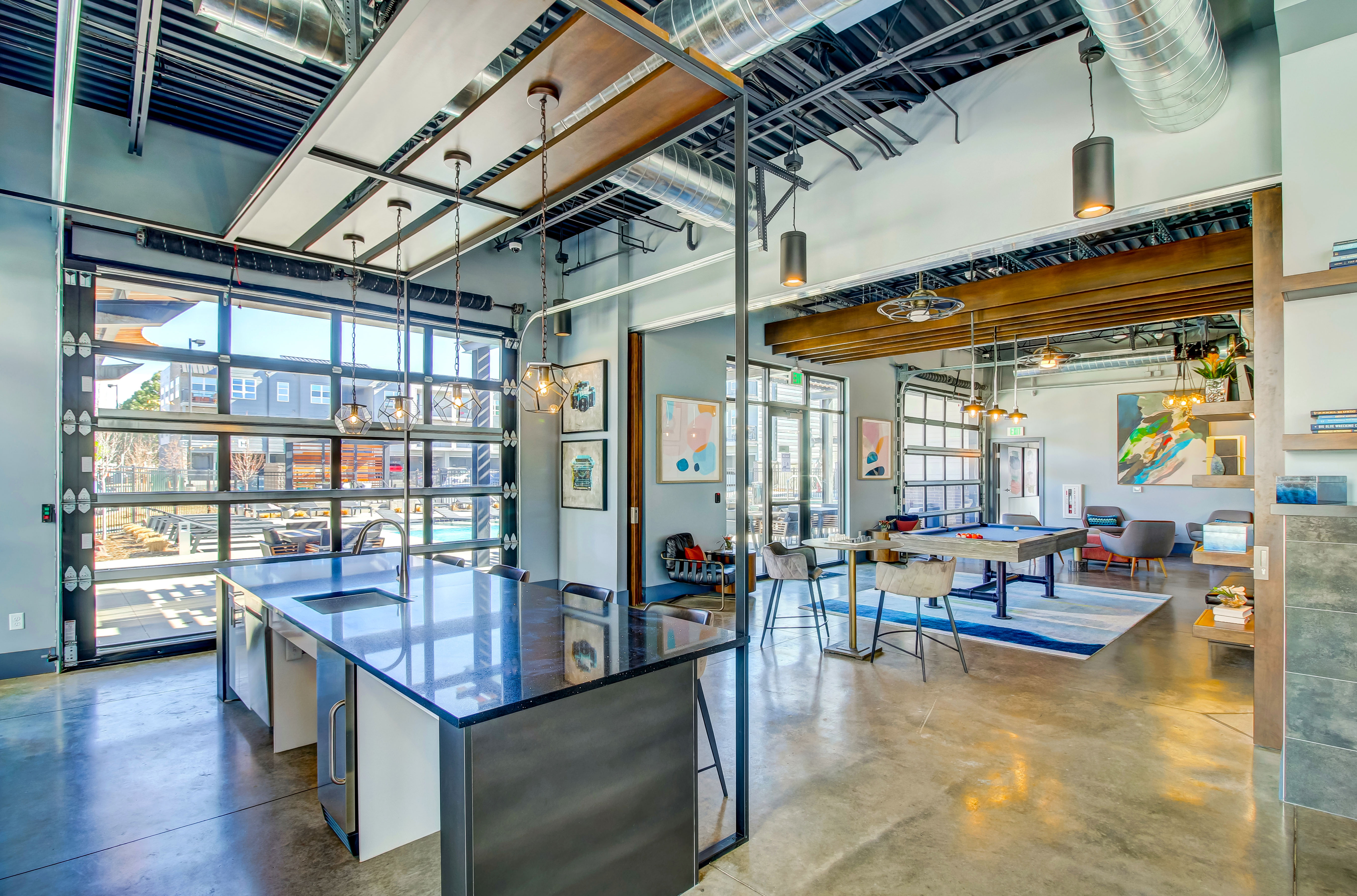 Work space at Avalon Flatirons