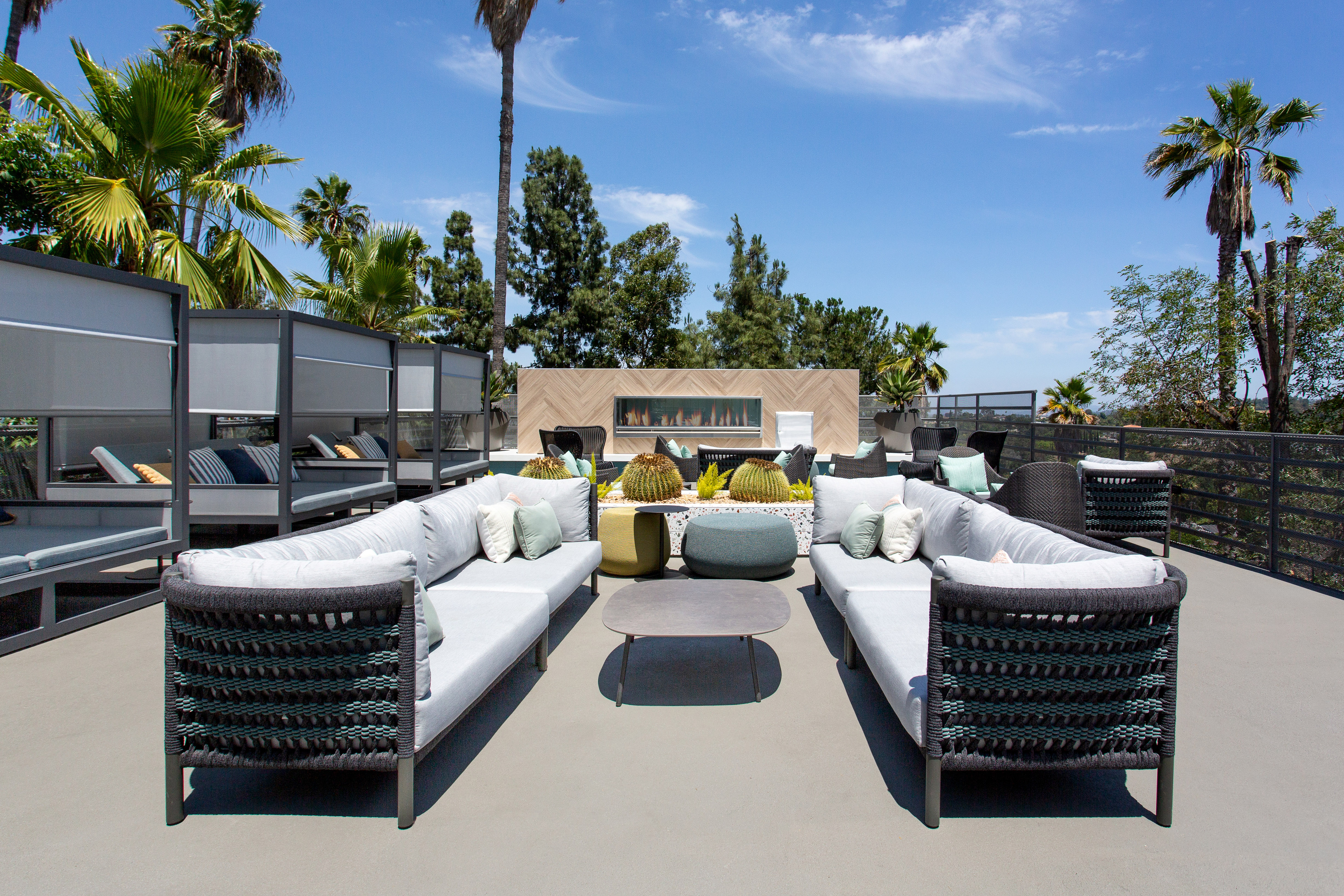 Roof deck at Avalon (1 of 2)