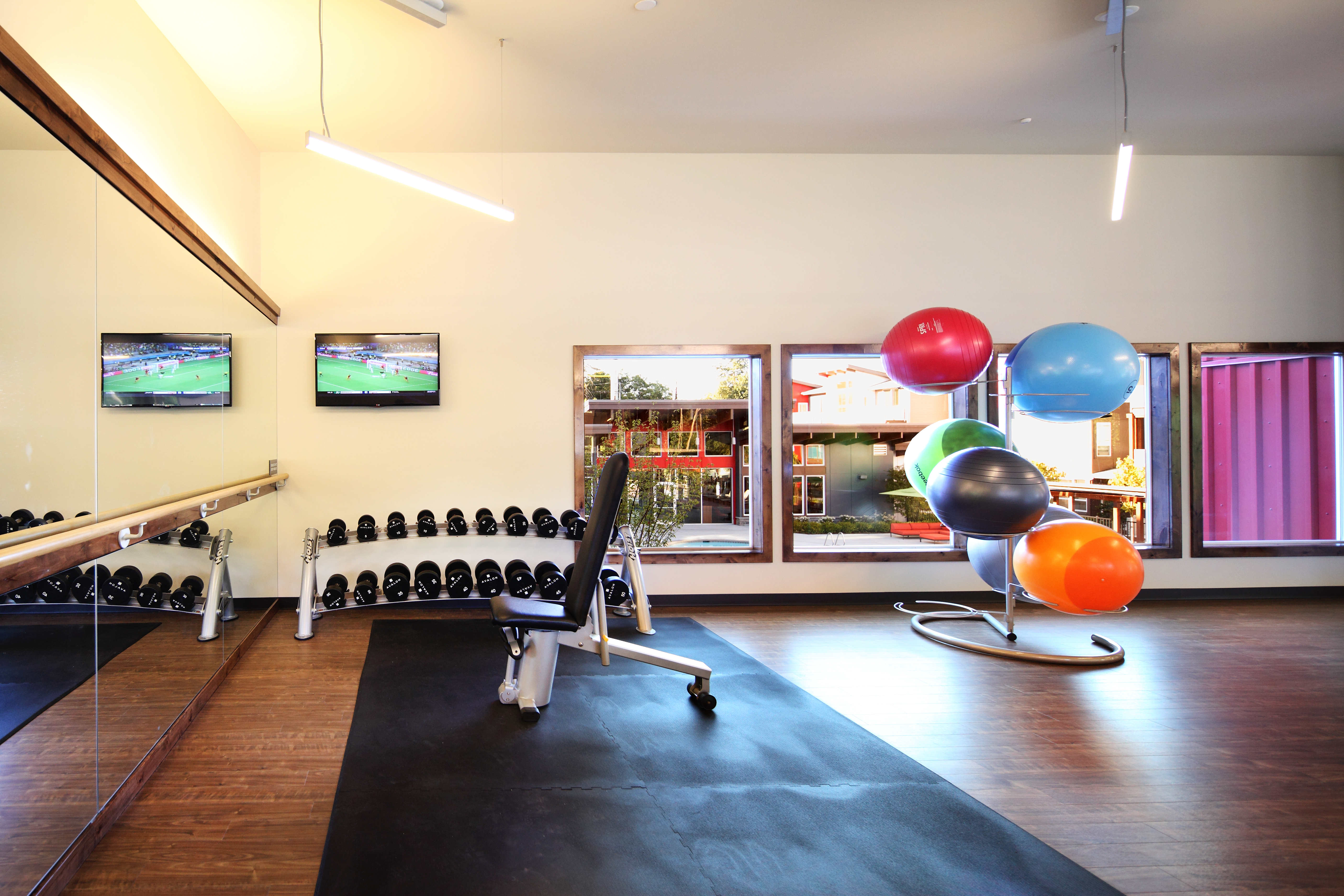 Gym at Avalon Alderwood (5 of 5)
