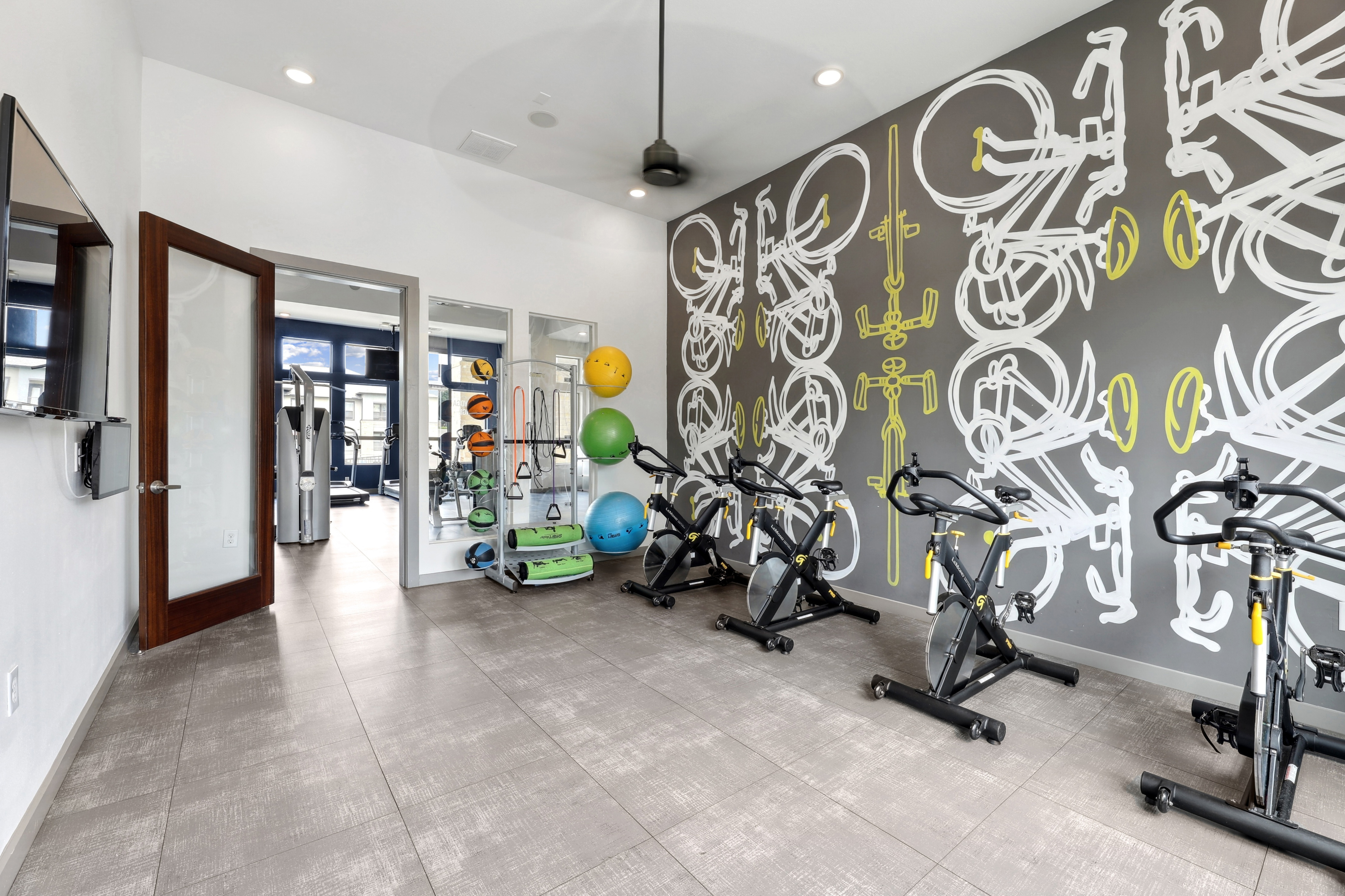Gym at Avalon Wolf Ranch (3 of 3)