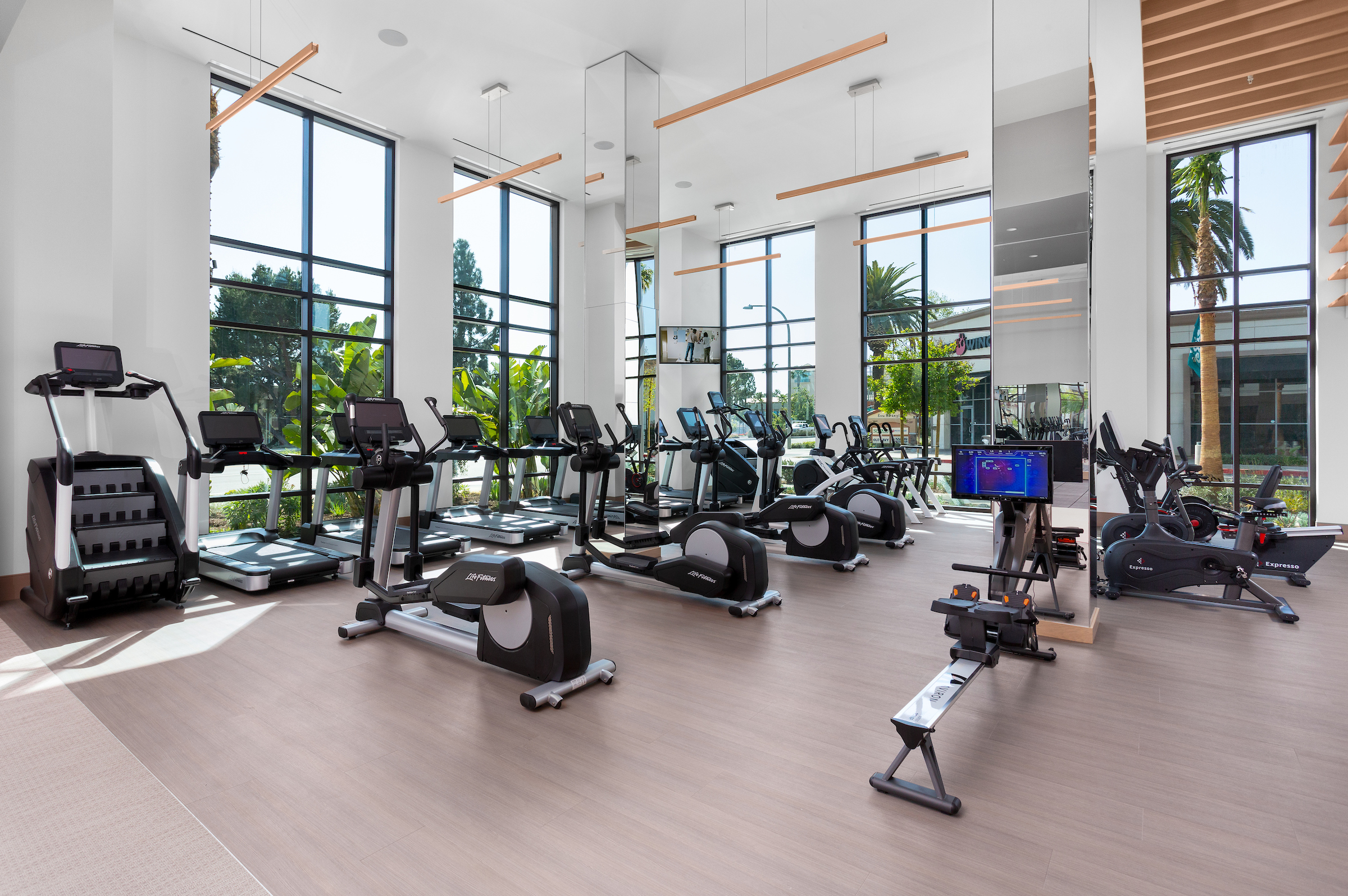 Gym at Avalon Brea Place (1 of 5)