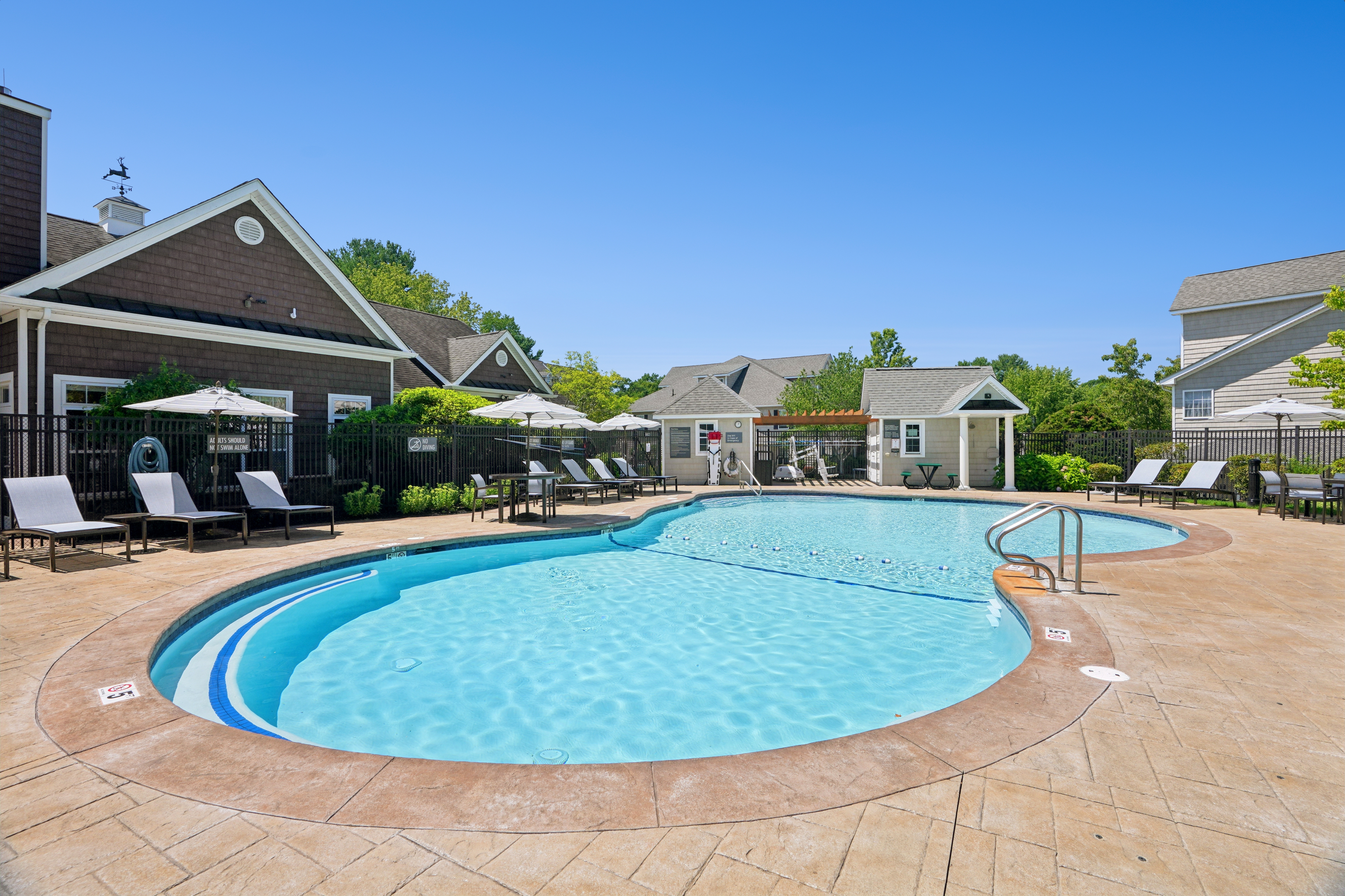 Pool at Avalon At Bedford Center (1 of 3)