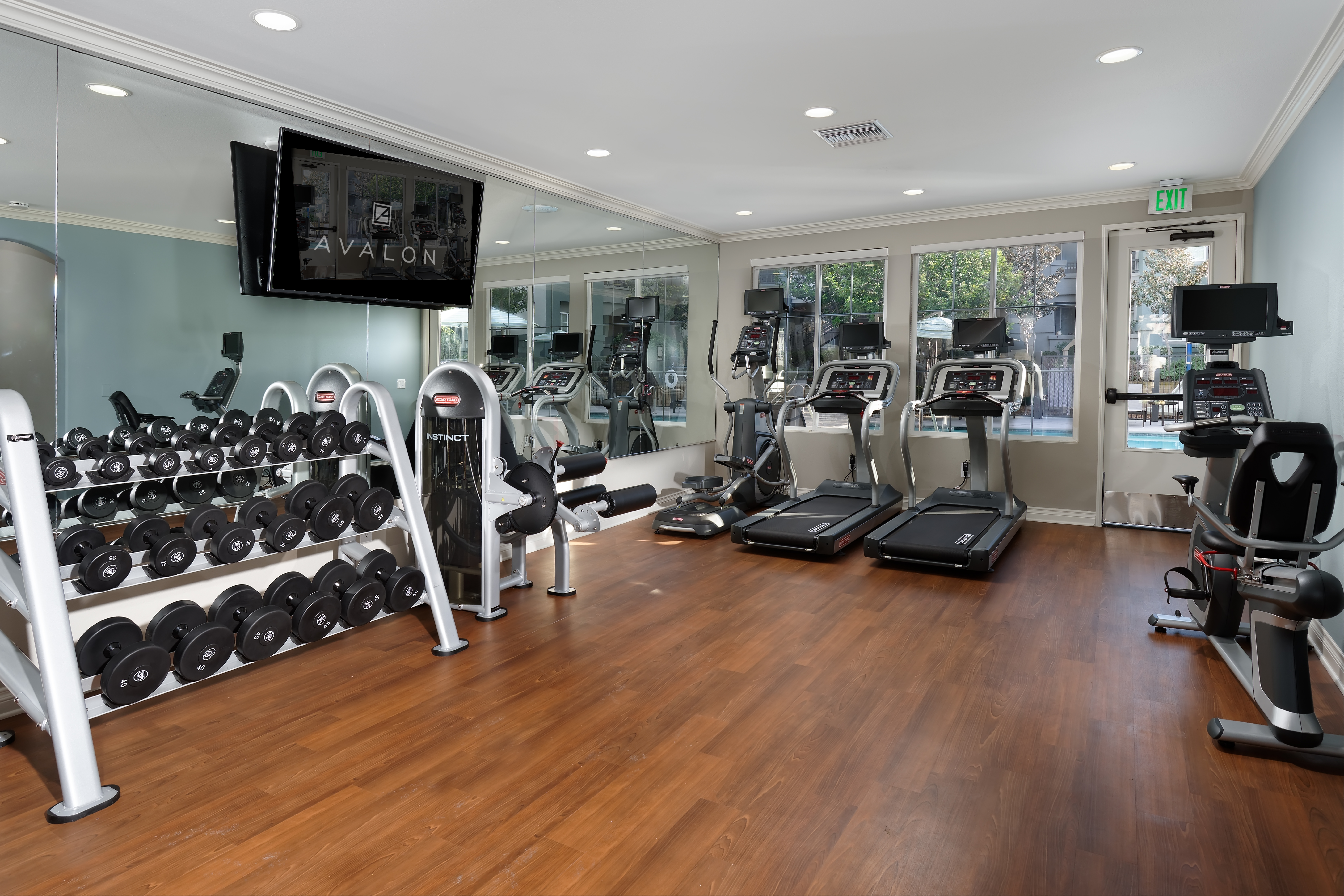 Gym at Avalon Mission Oaks (1 of 2)