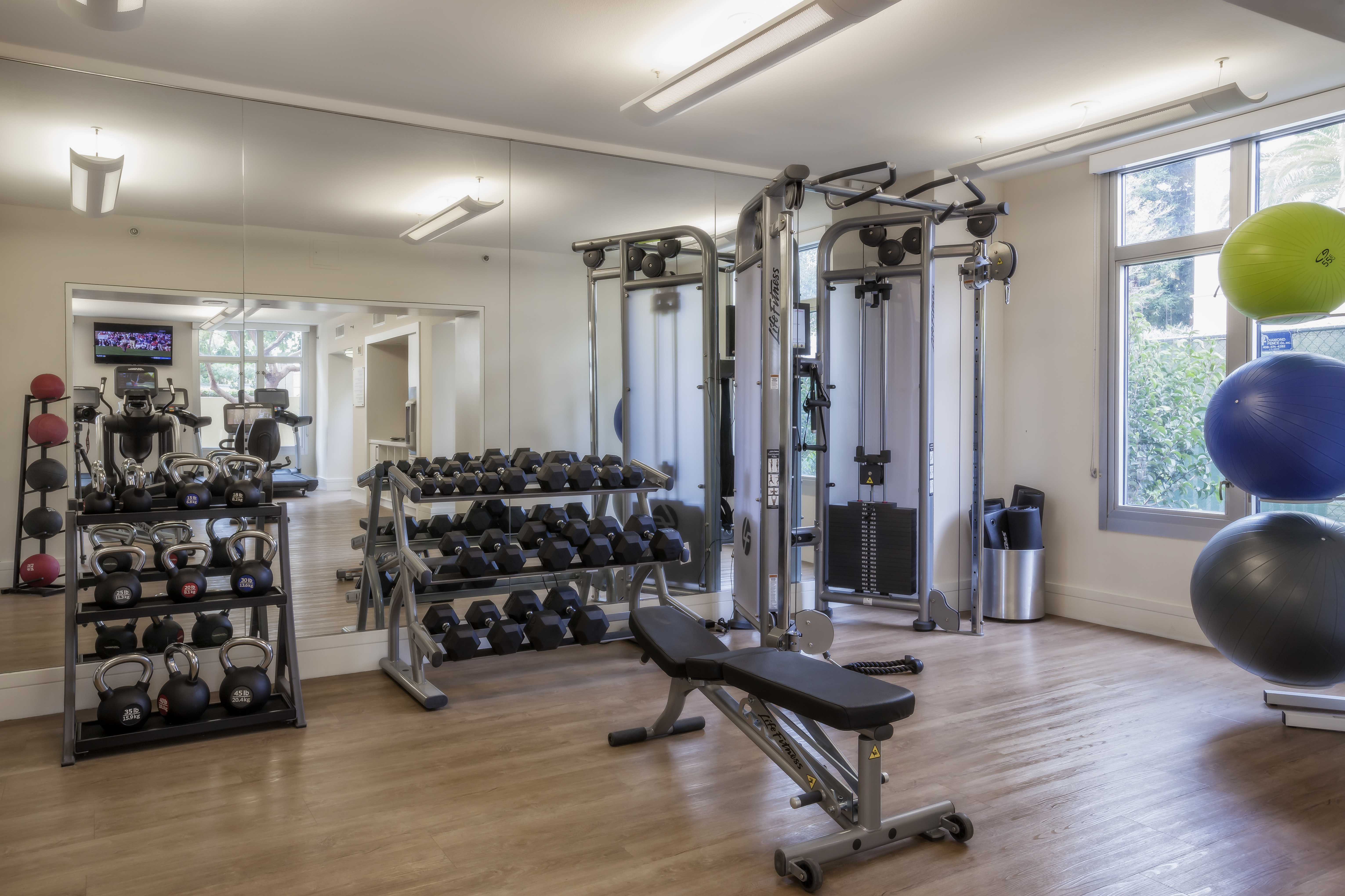 Gym at Avalon Towers On The Peninsula (1 of 3)