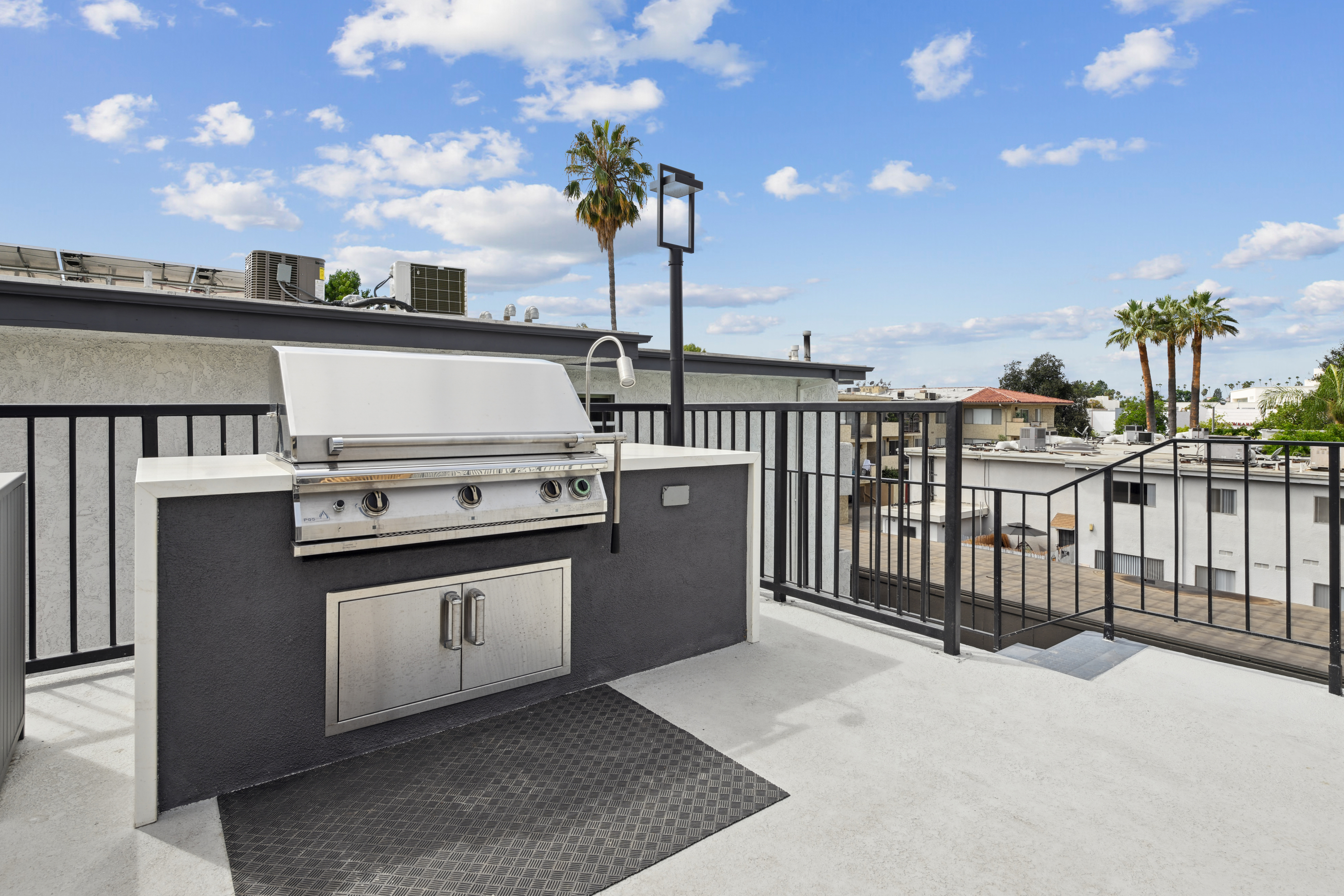 Grill area at Ava