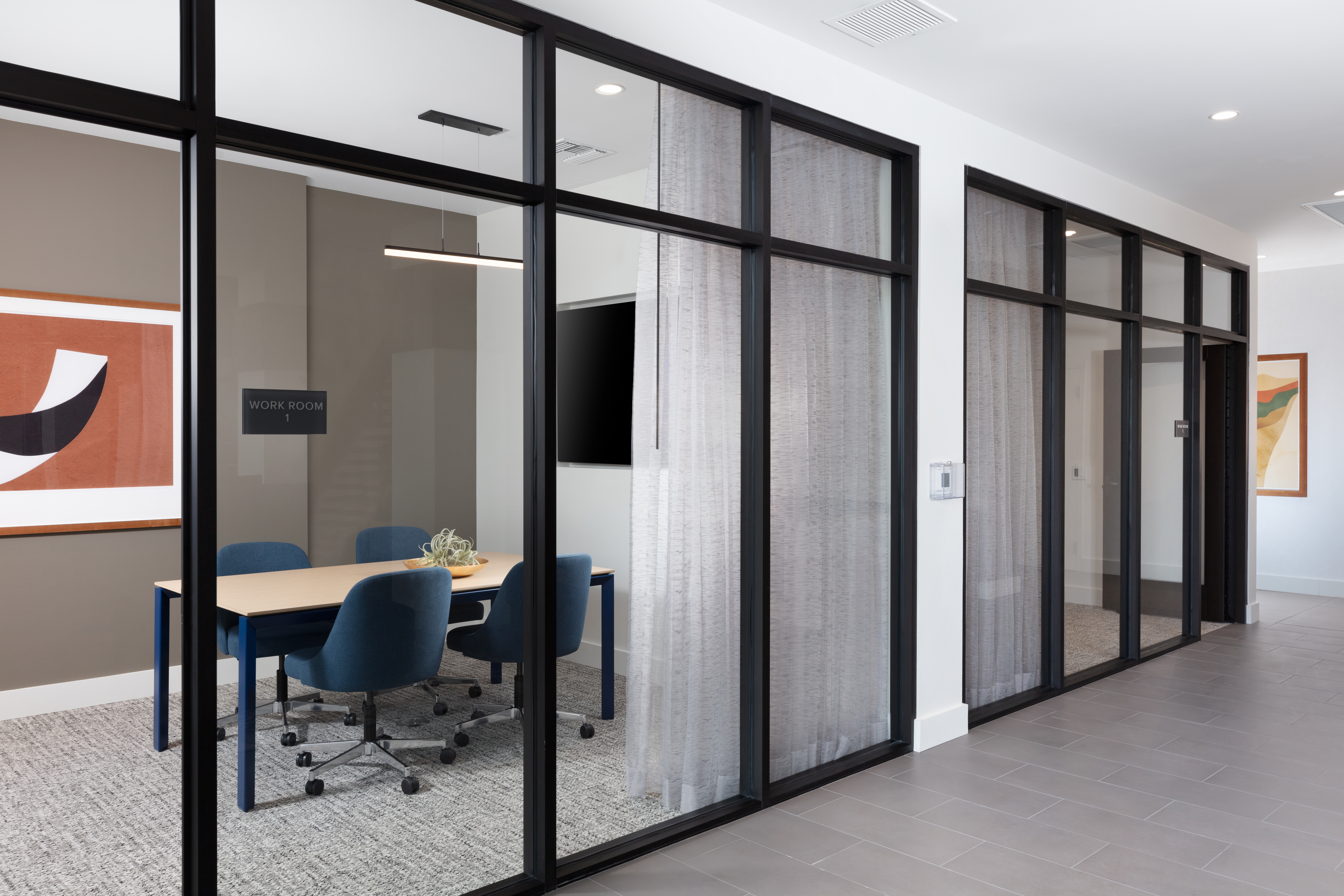 Work space at Avalon West