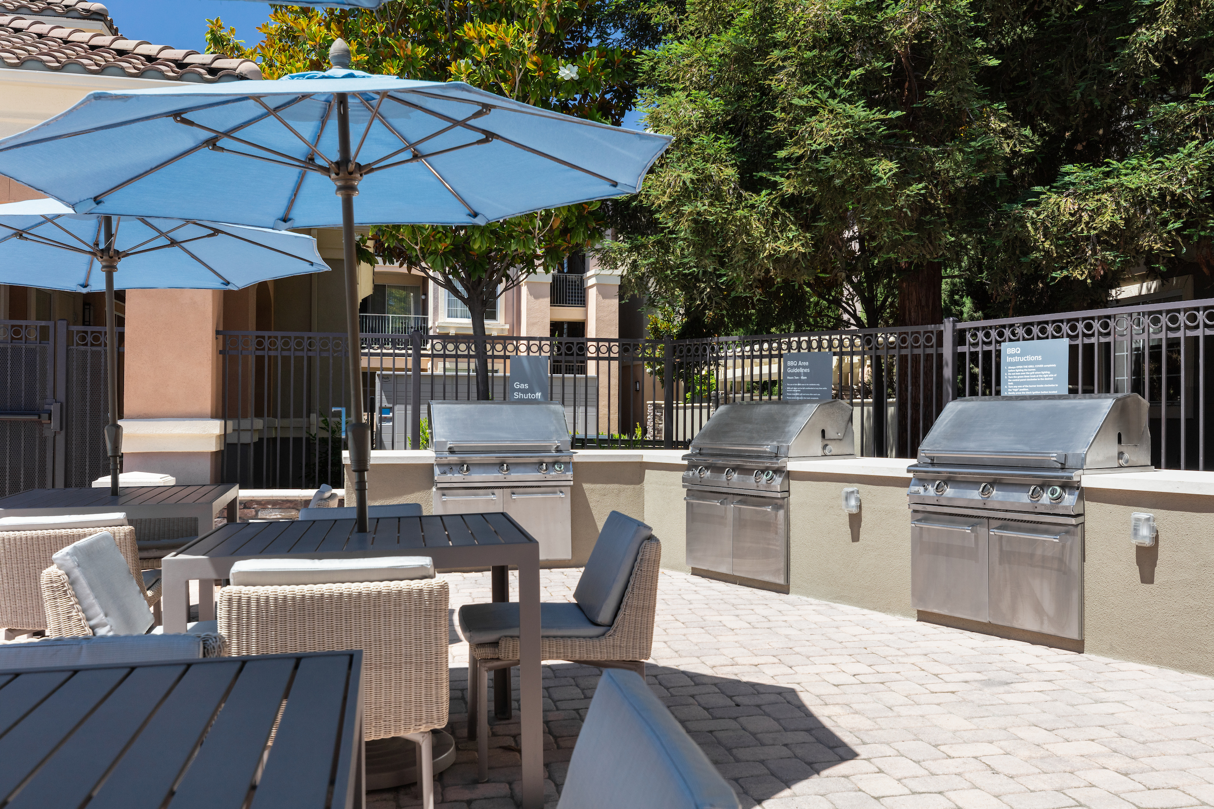 Grill area at Avalon Willow Glen (1 of 2)