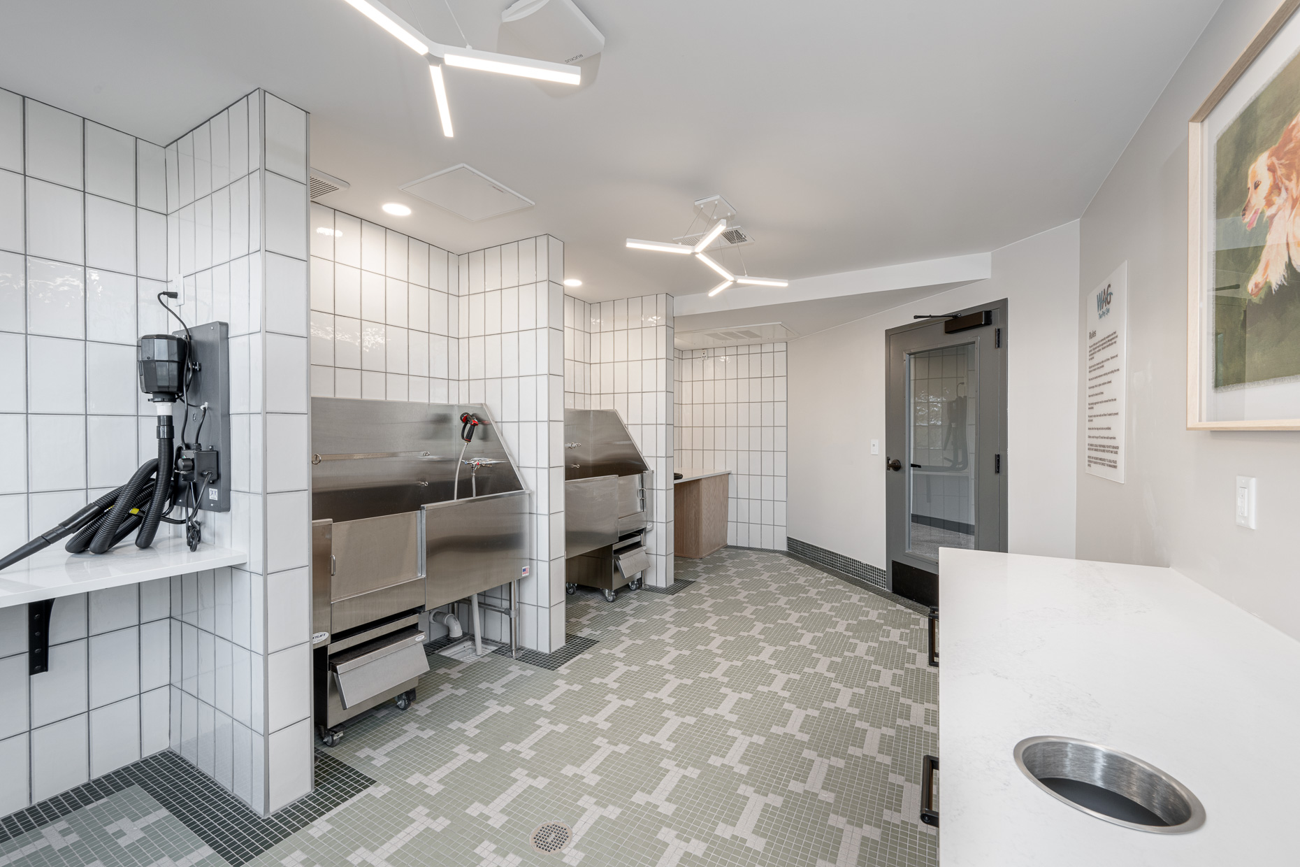 Pet wash at Avalon Westminster Promenade
