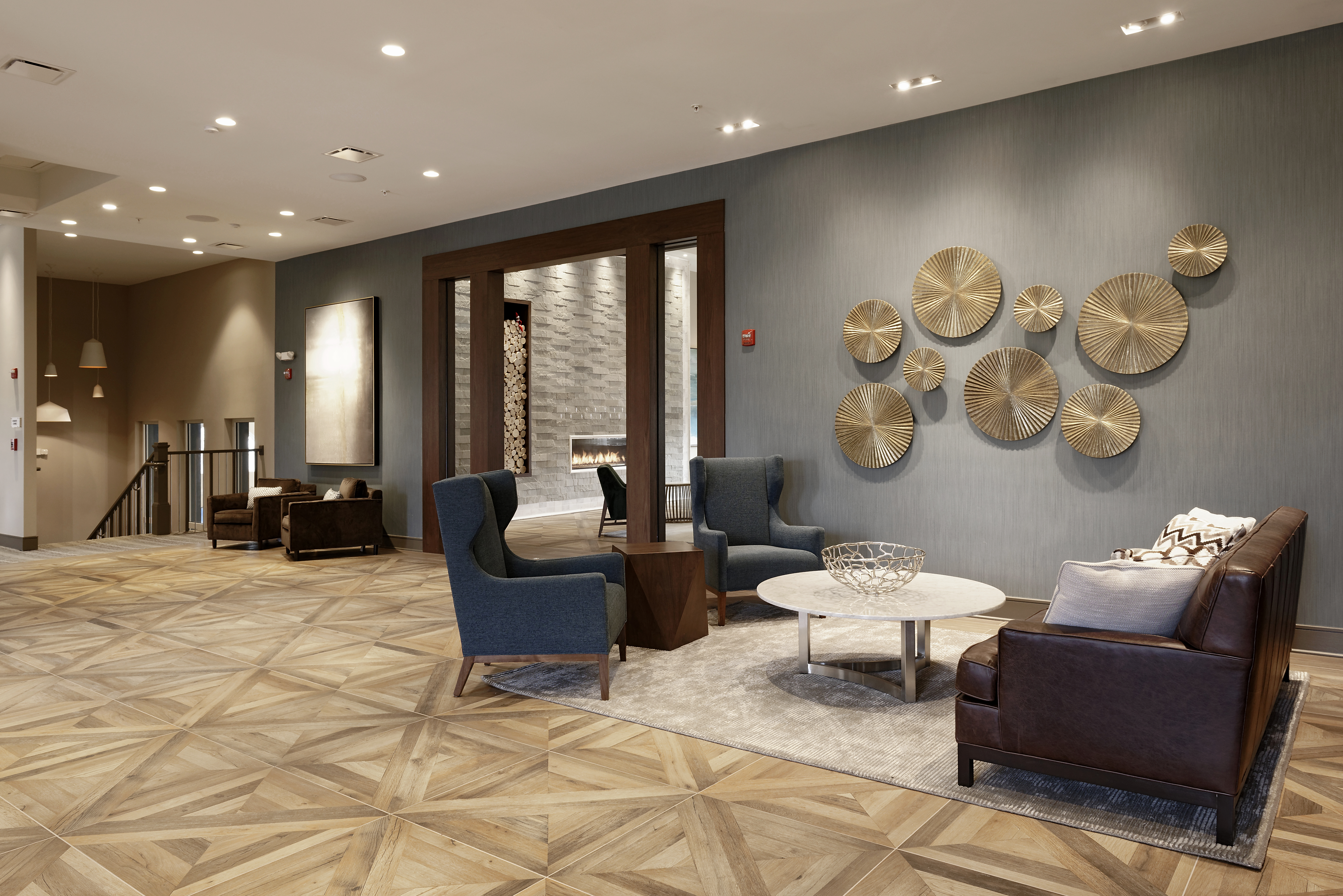 Lobby at Avalon At Arlington Square
