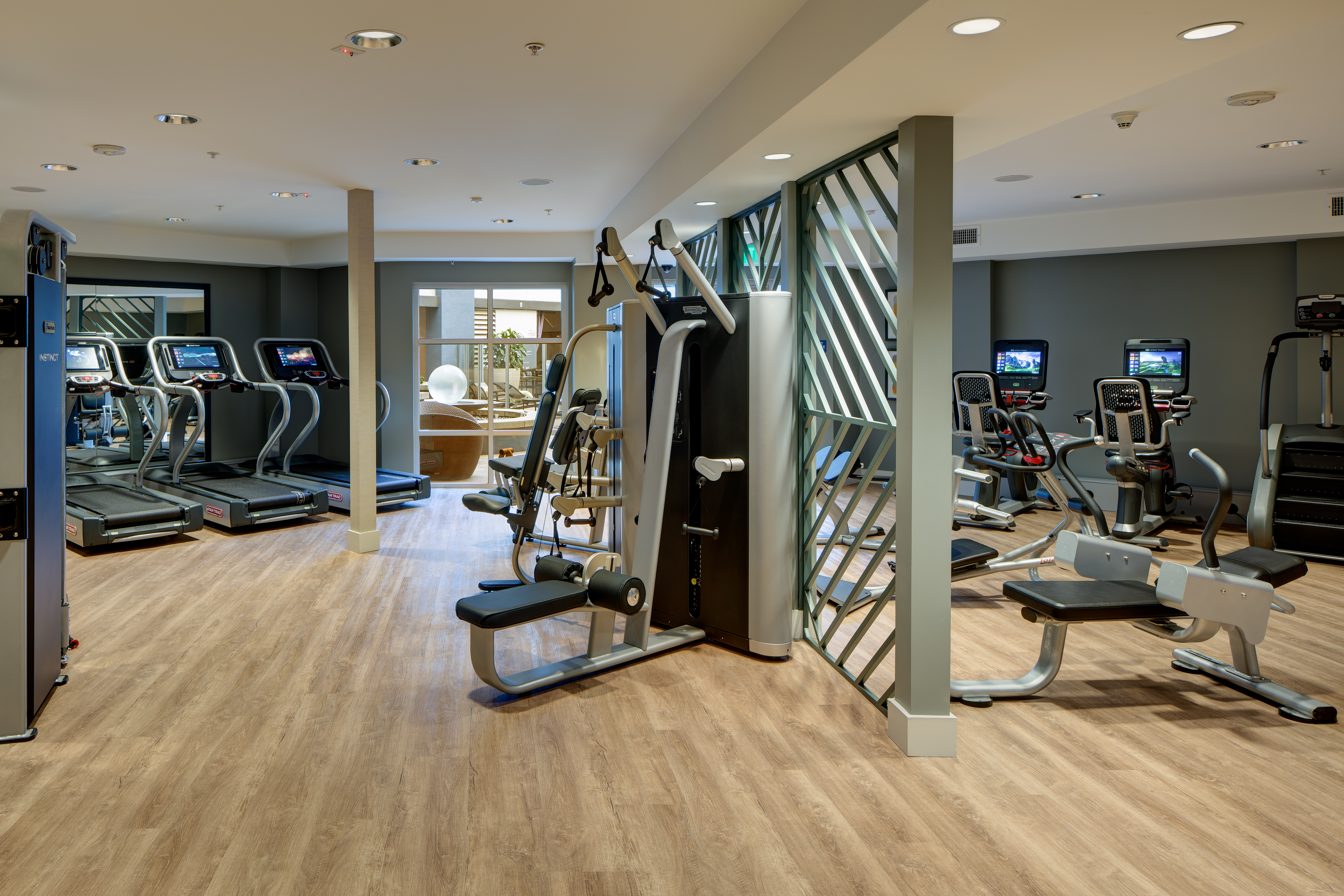 Gym at Avalon Wilshire (1 of 3)