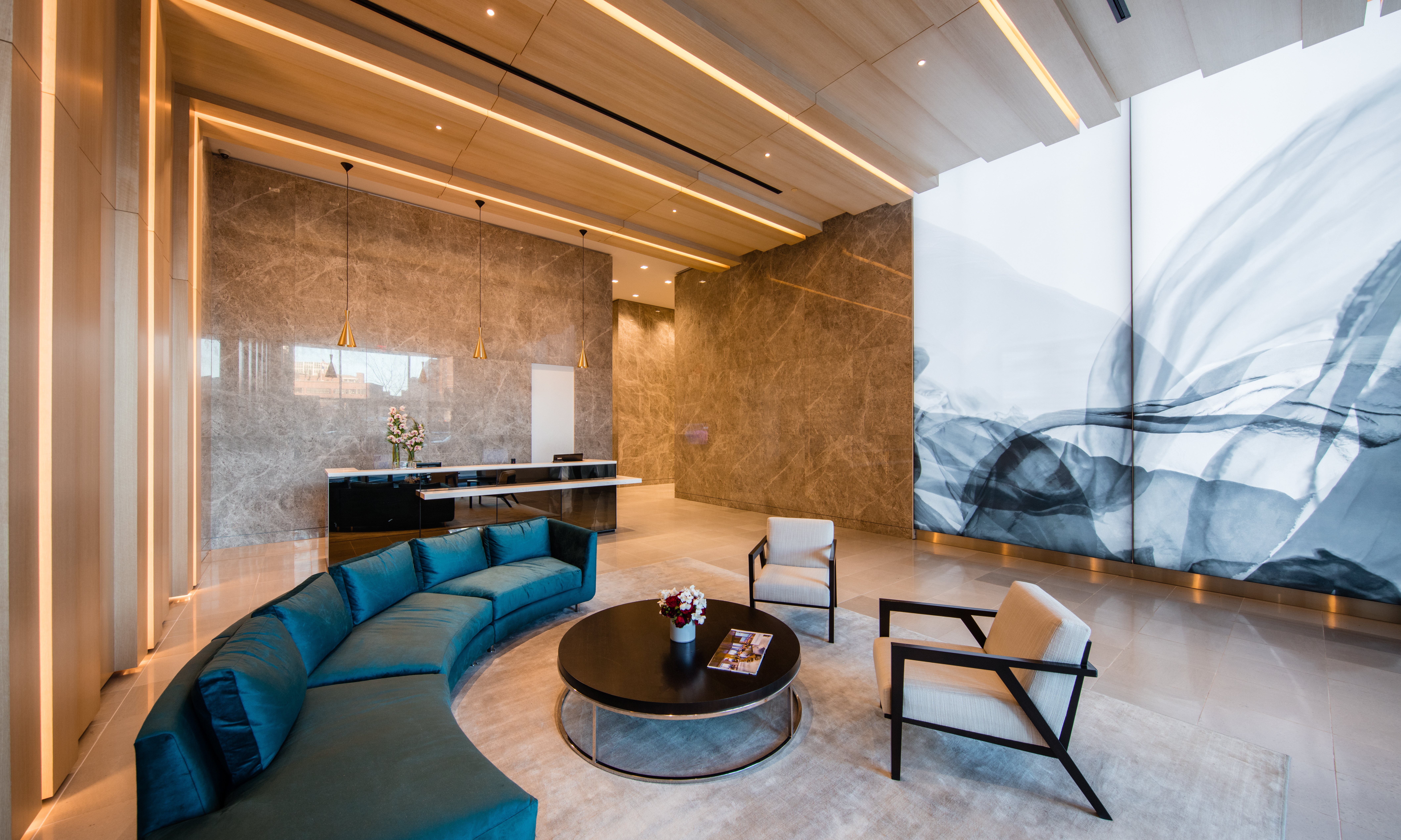 Lobby at Avalon Willoughby Square (2 of 3)