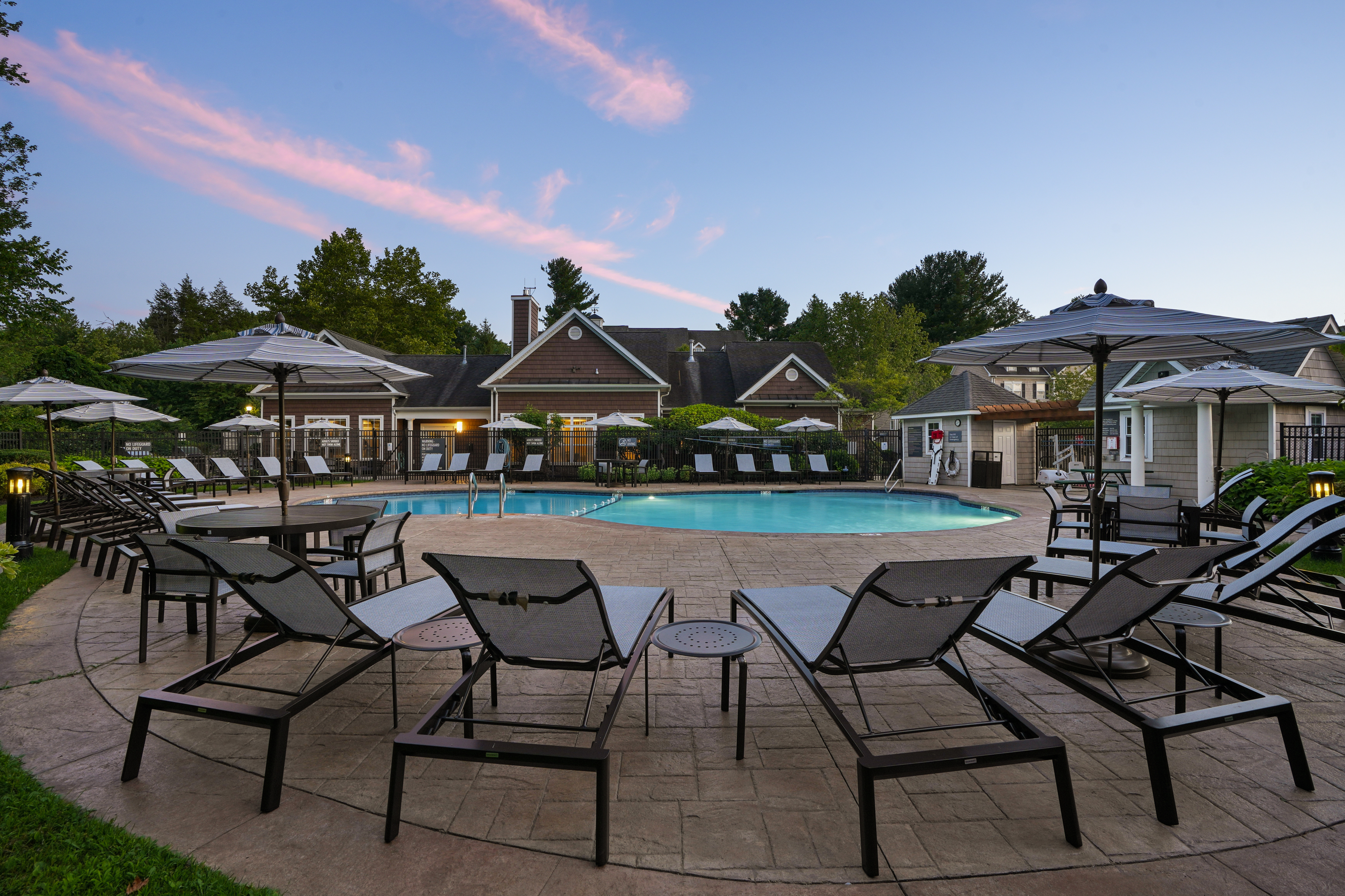 Pool at Avalon At Bedford Center (3 of 3)