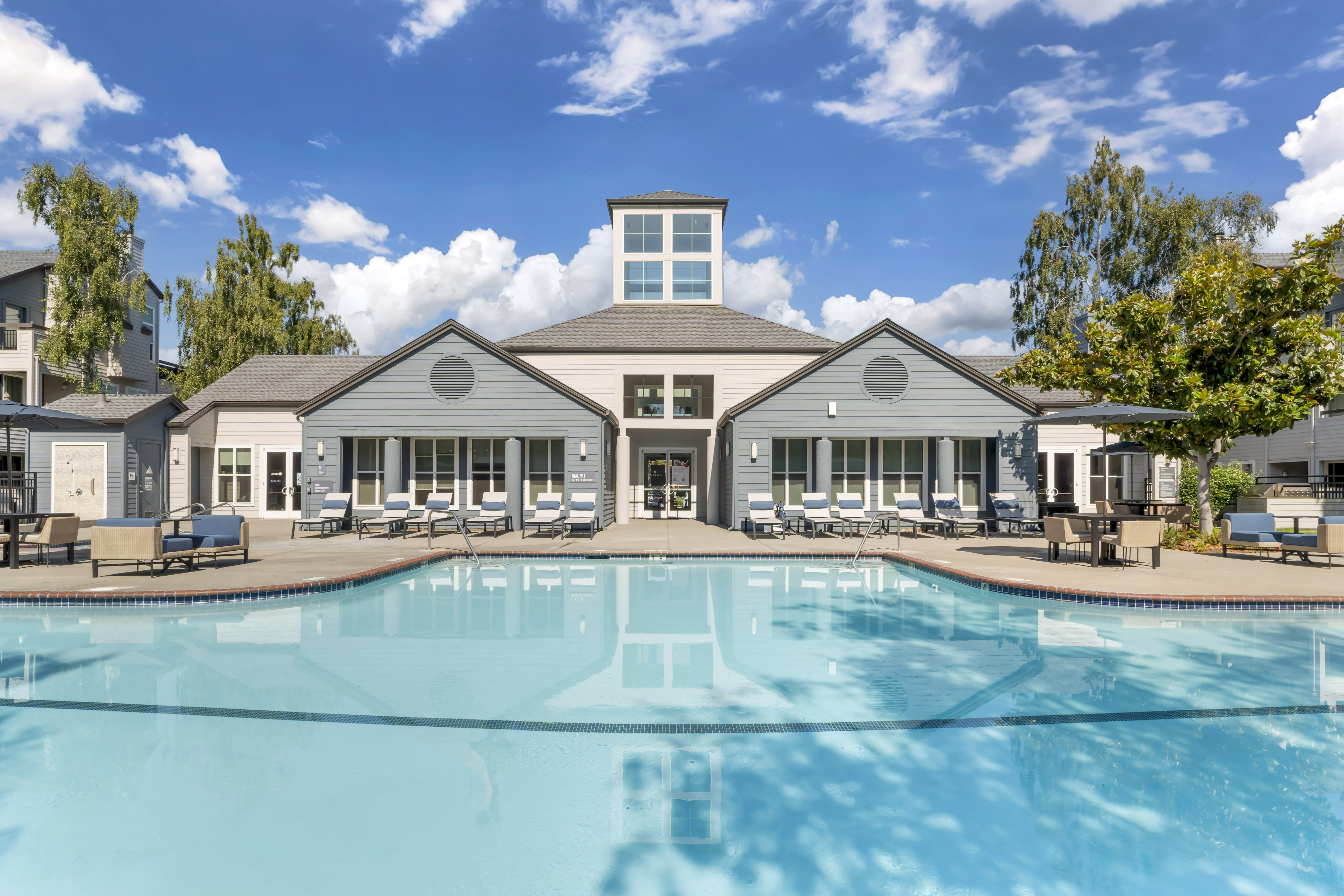 Pool at Avalon (1 of 3)