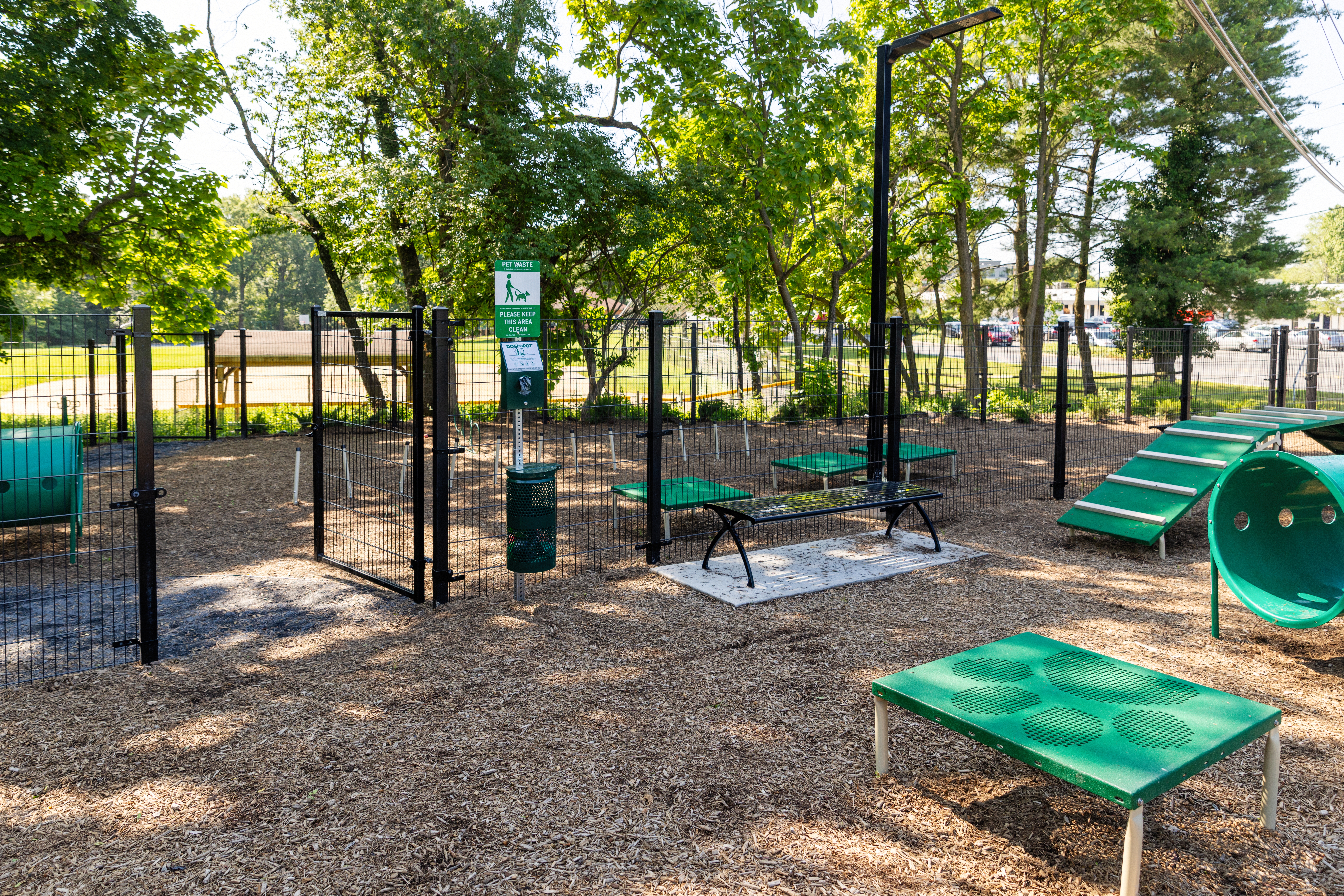 Dog park at Avalon Princeton On Harrison