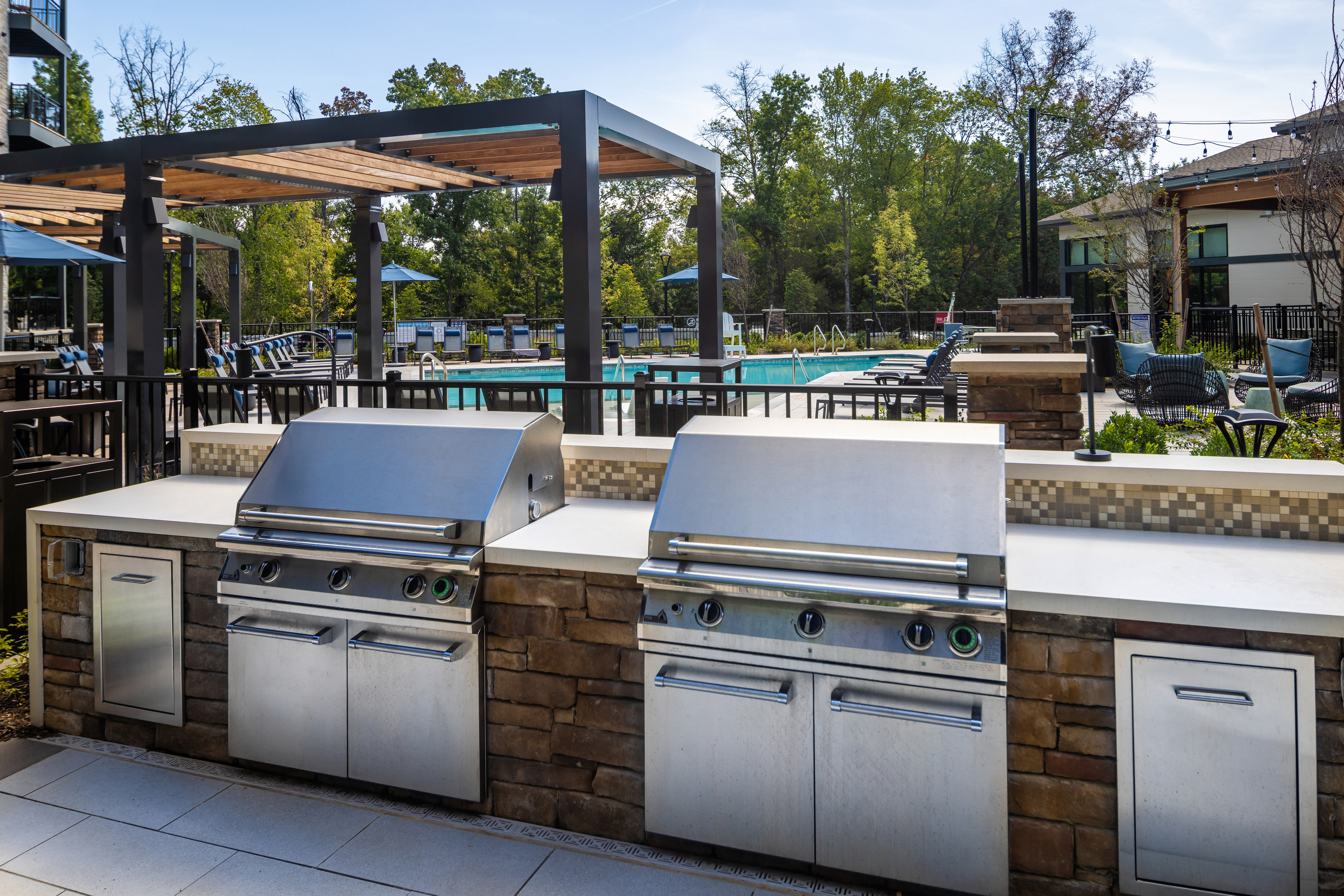 Grill area at Avalon Princeton Circle (1 of 2)