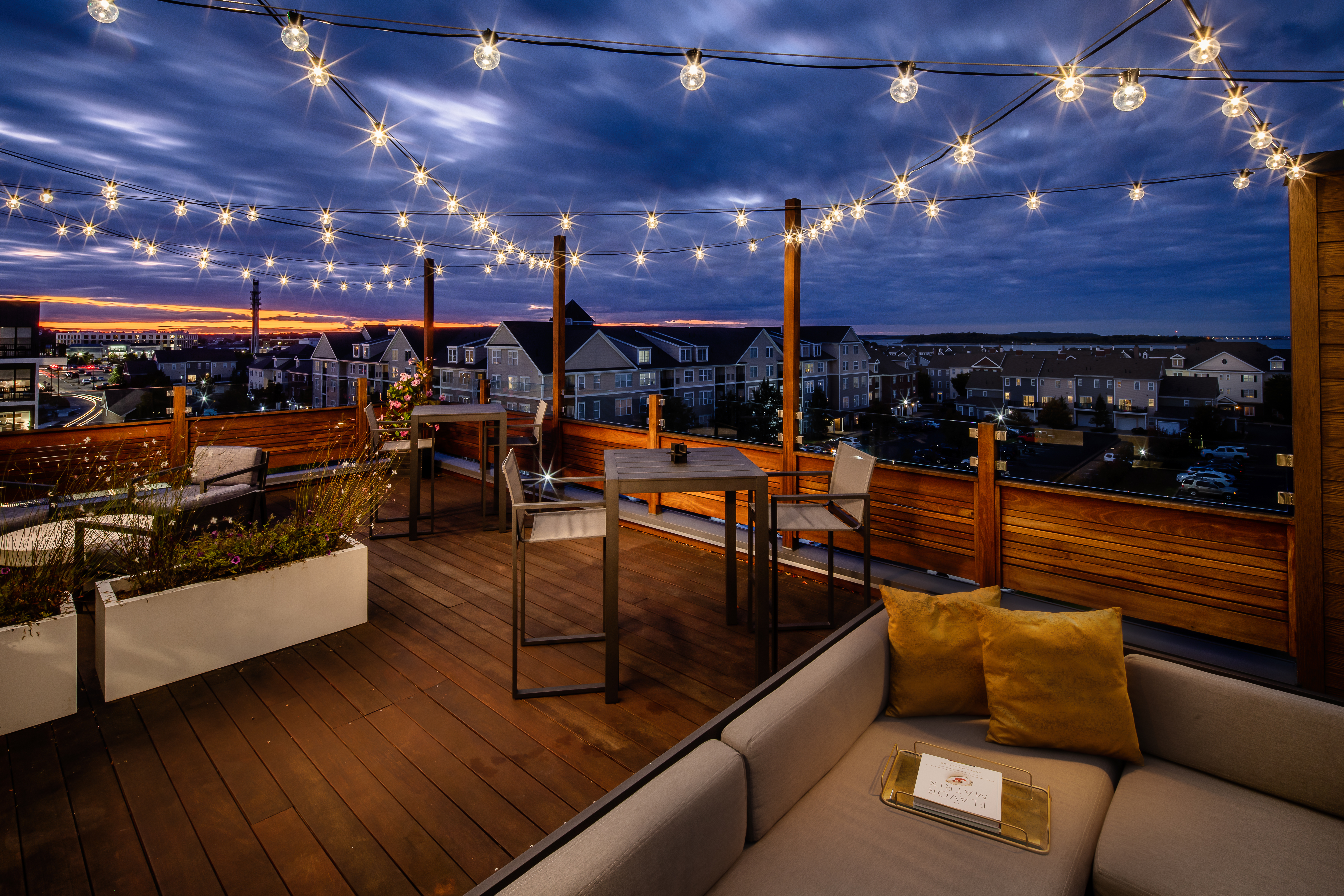 Roof deck at Avalon Residences At The Hingham Shipyard (1 of 2)