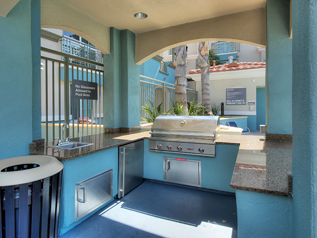Grill area at Avalon