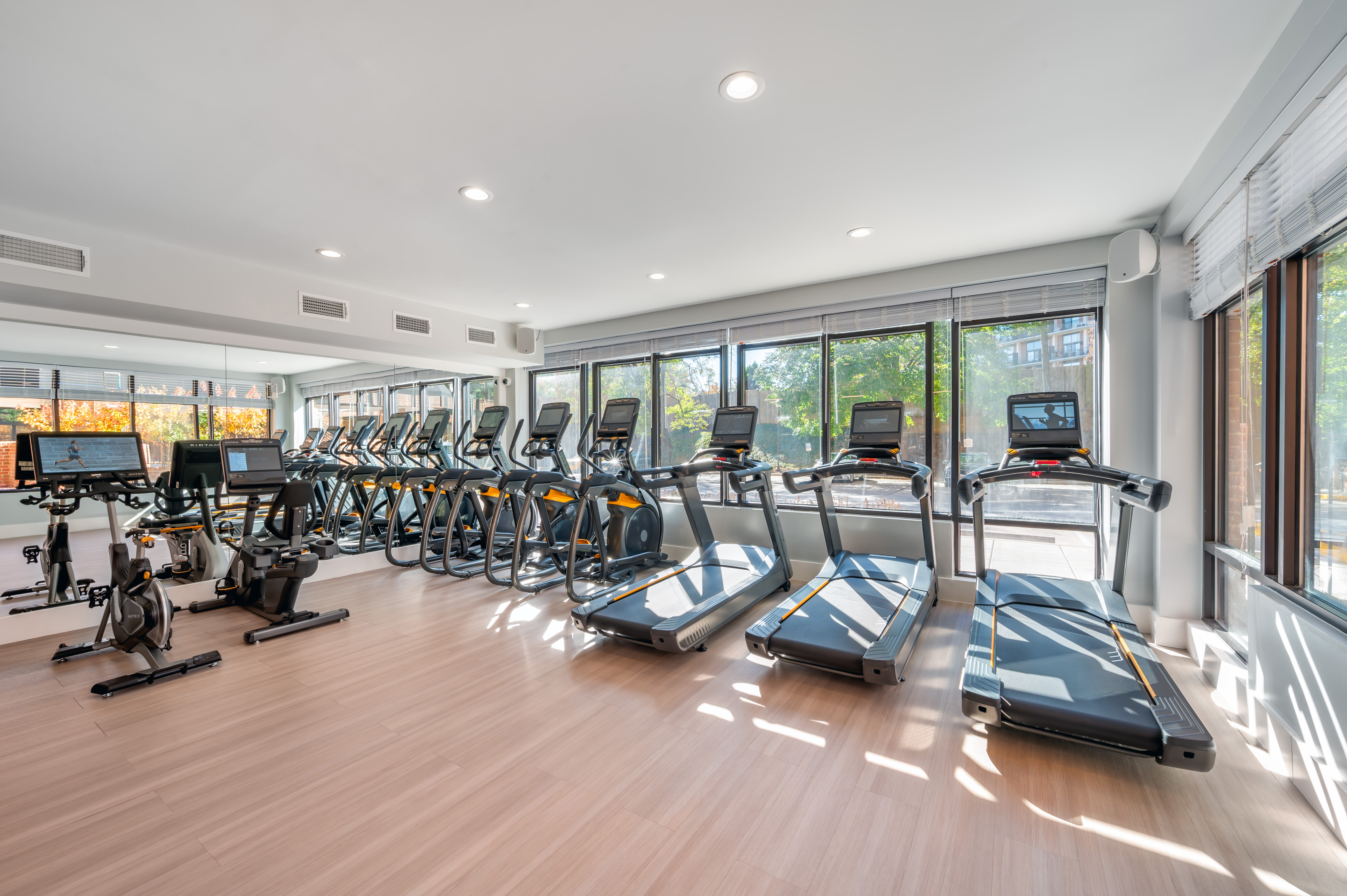 Gym at Avalon At Foxhall (5 of 6)