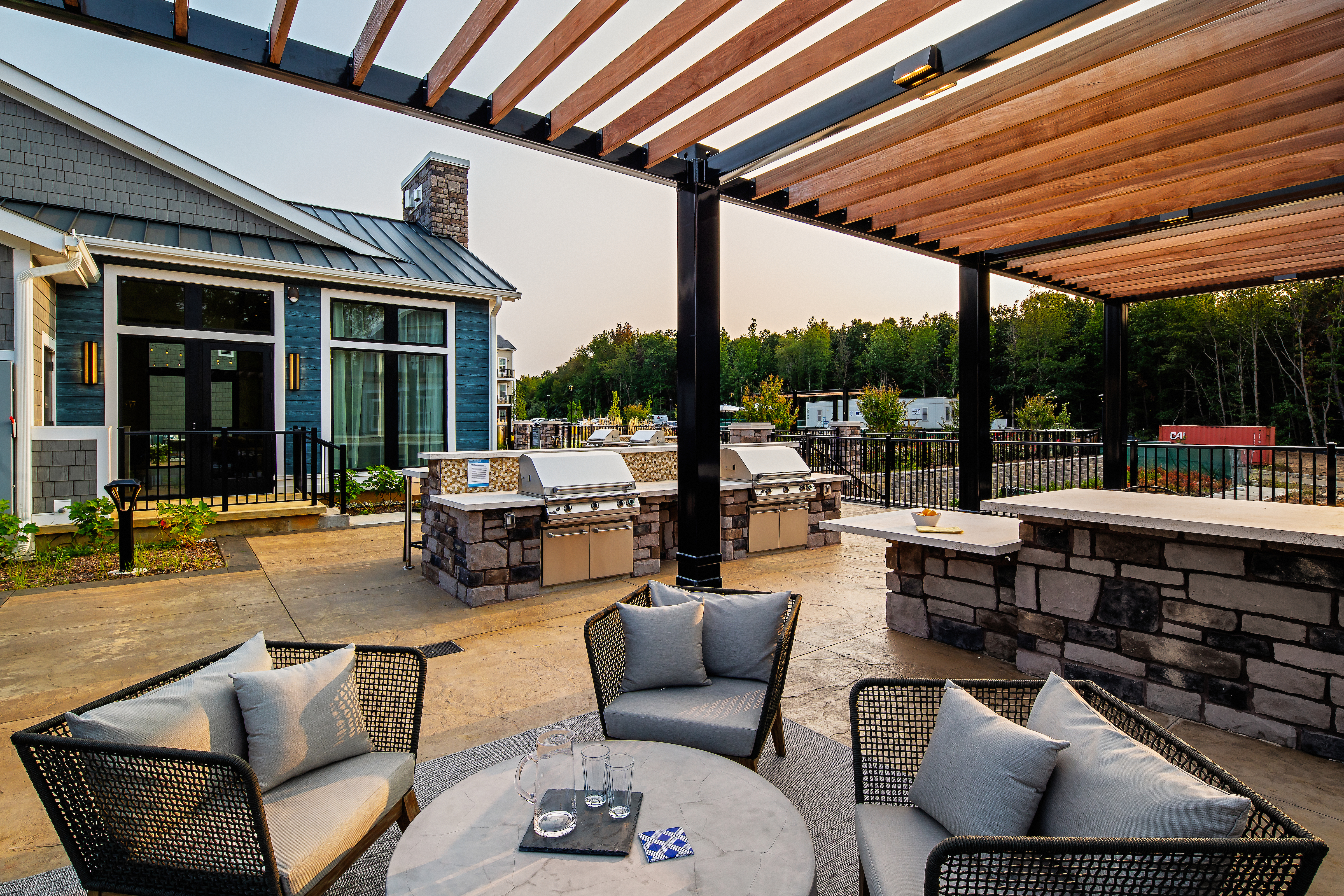 Grill area at Avalon (1 of 2)