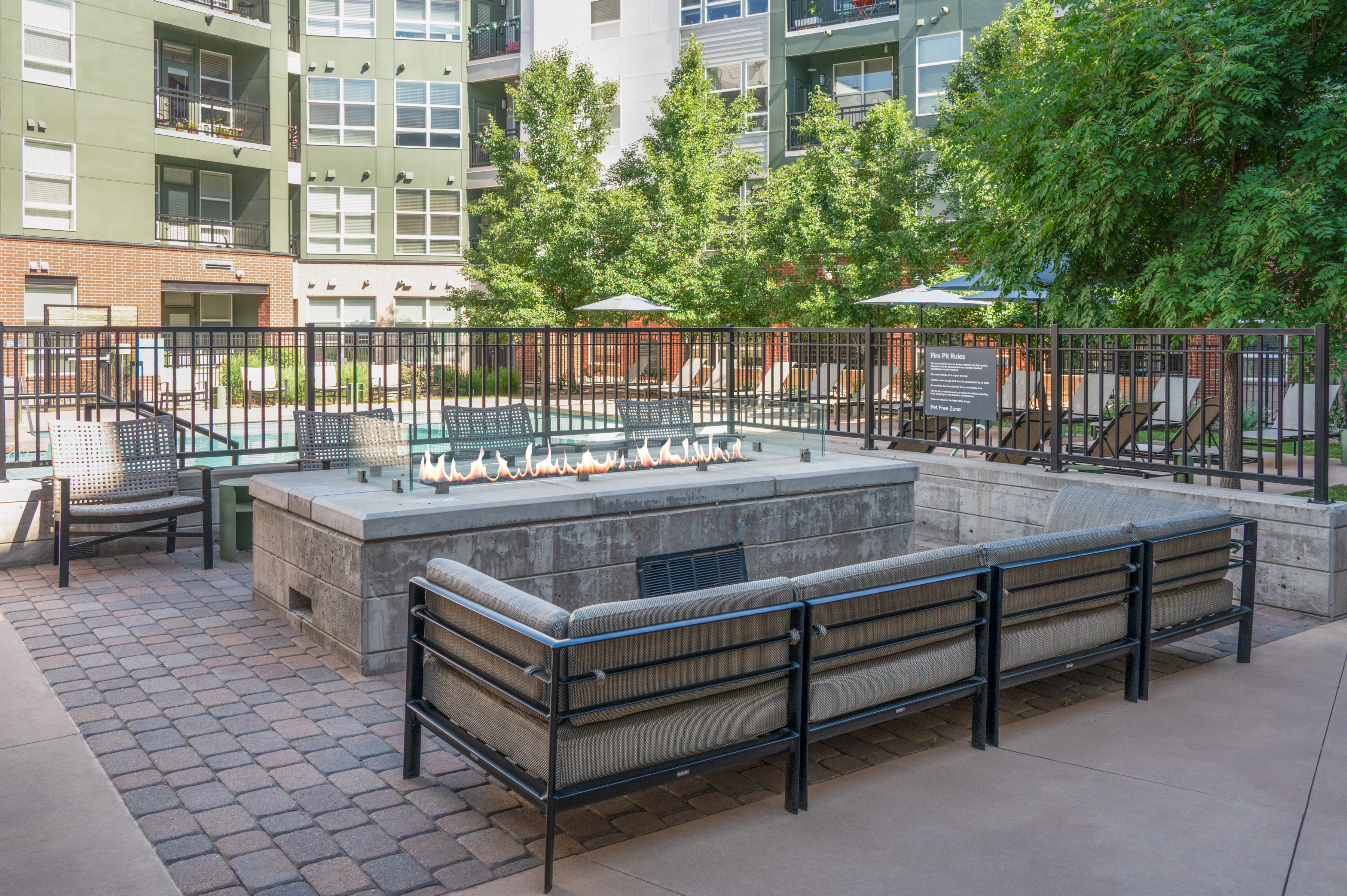 Grill area at Avalon Cherry Hills (2 of 2)