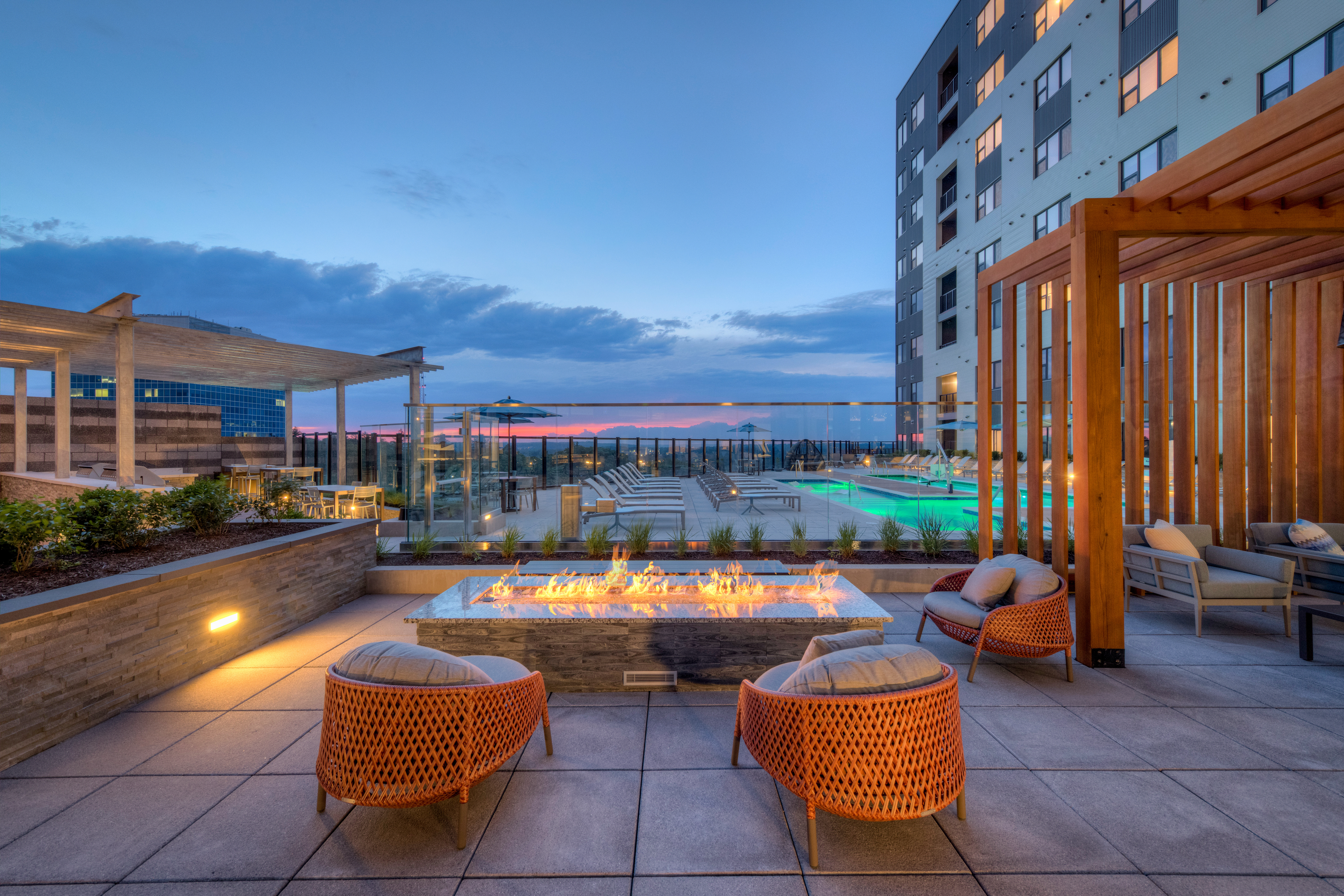 Roof deck at Avalon (1 of 7)