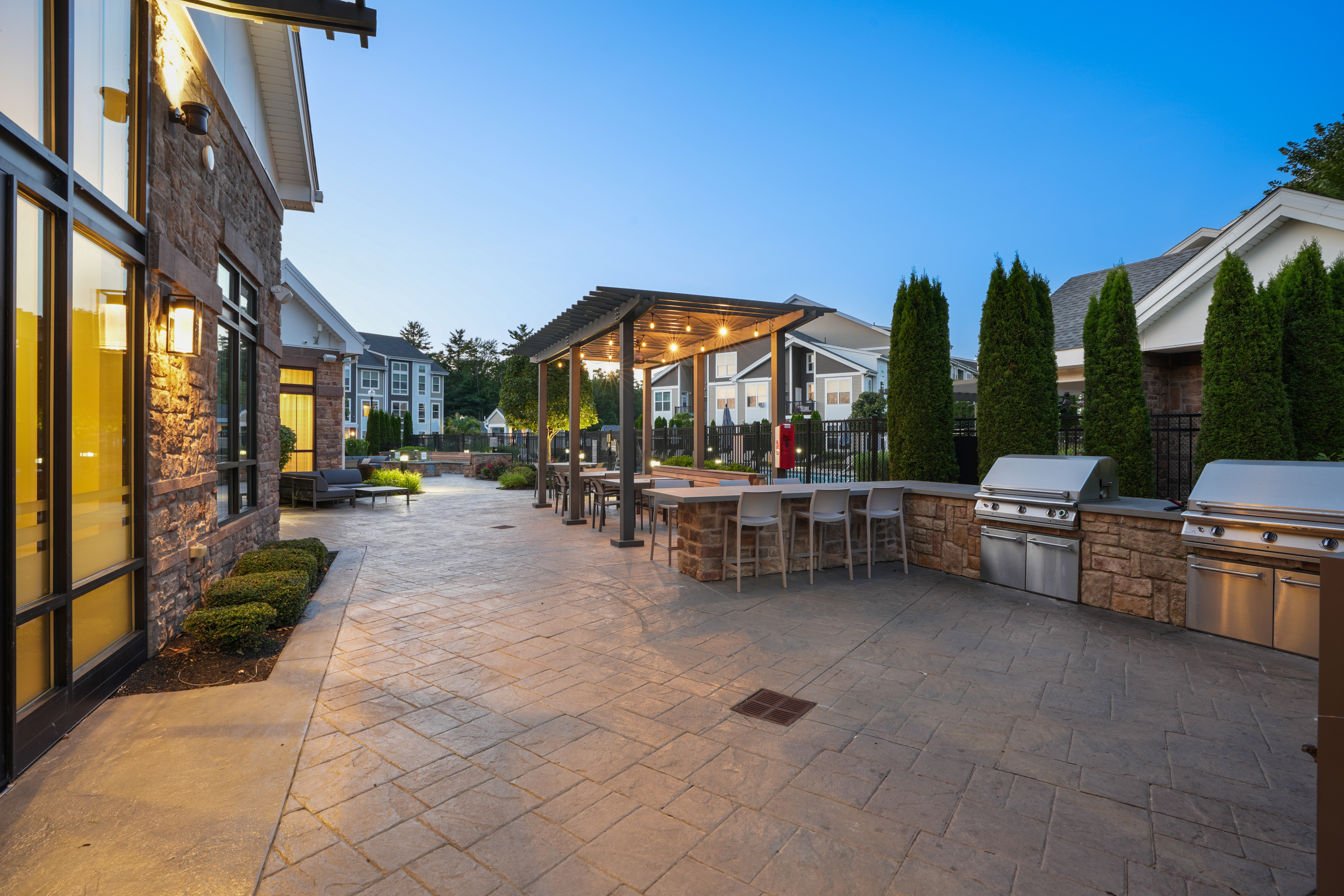 Grill area at Avalon Easton (2 of 2)