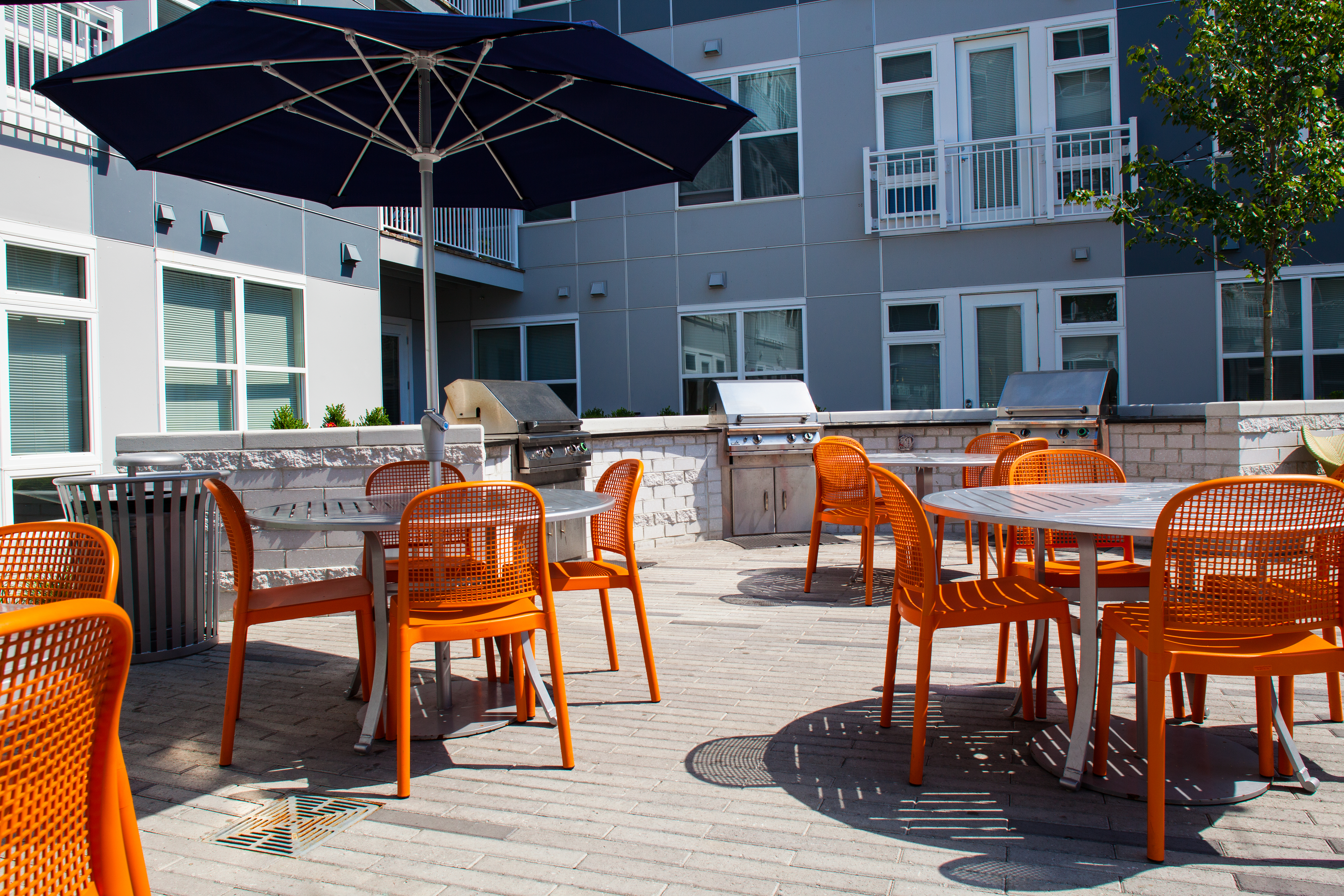 Grill area at Ava