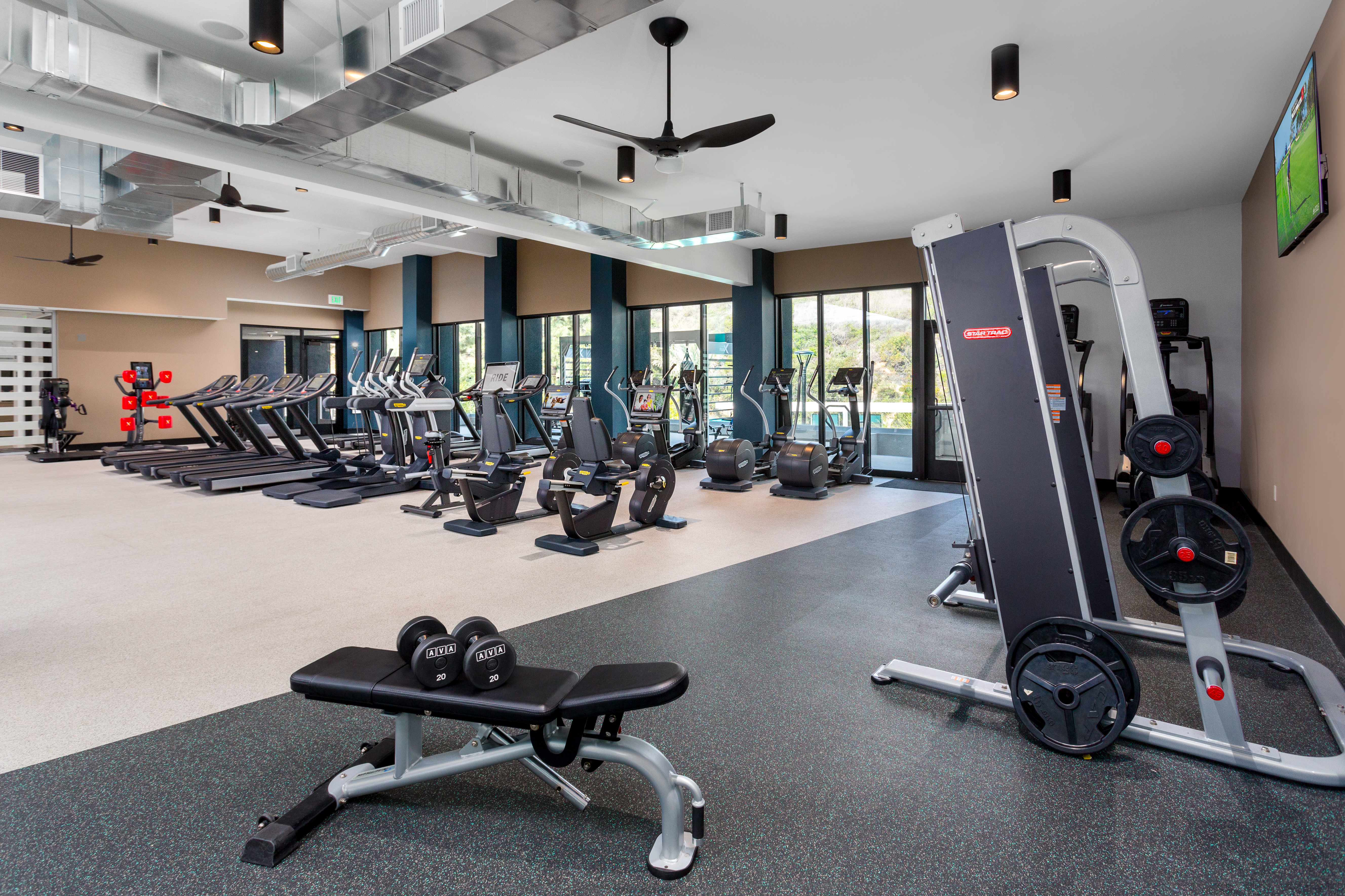 Gym at Ava Toluca Hills (2 of 4)