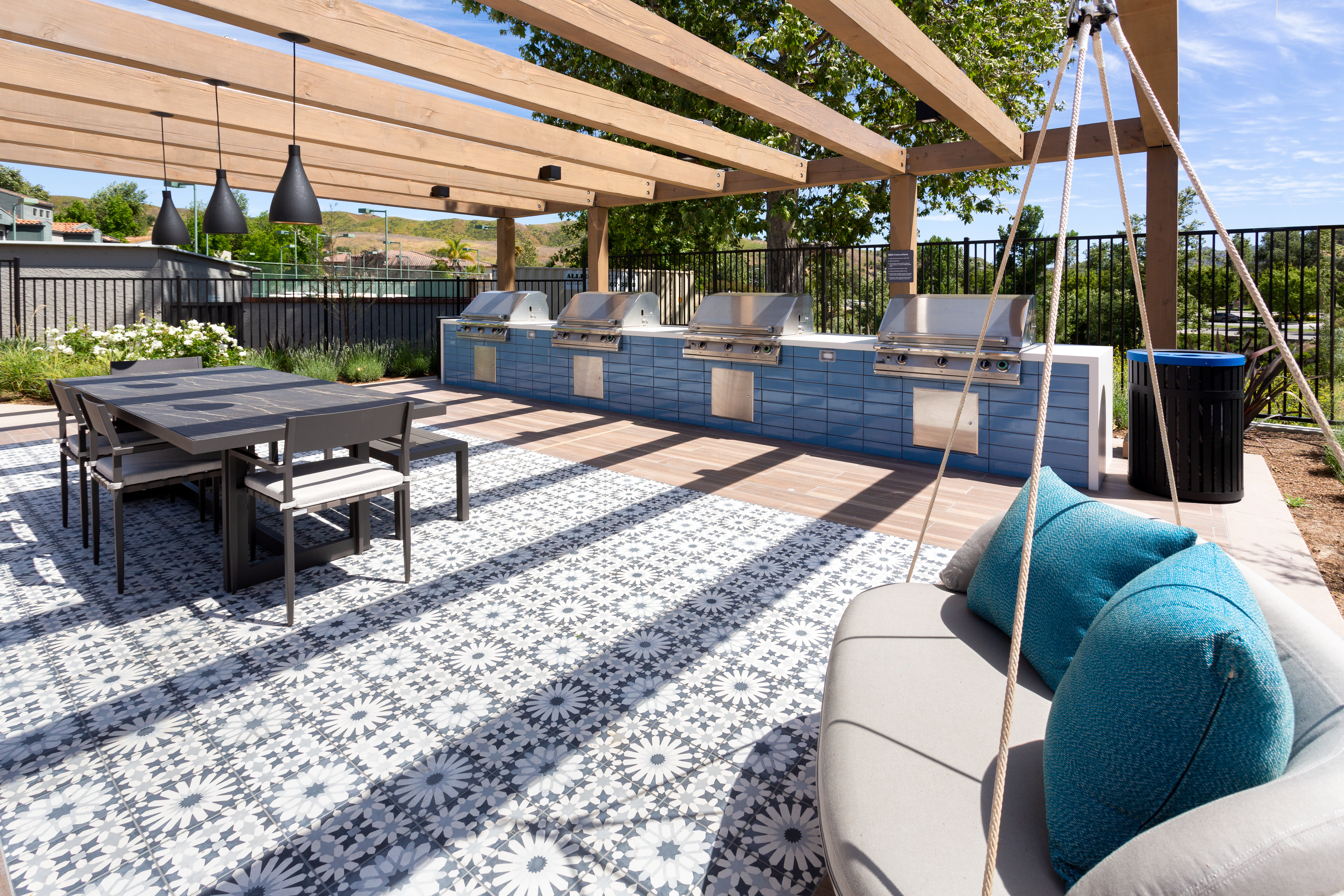 Grill area at Avalon (1 of 2)