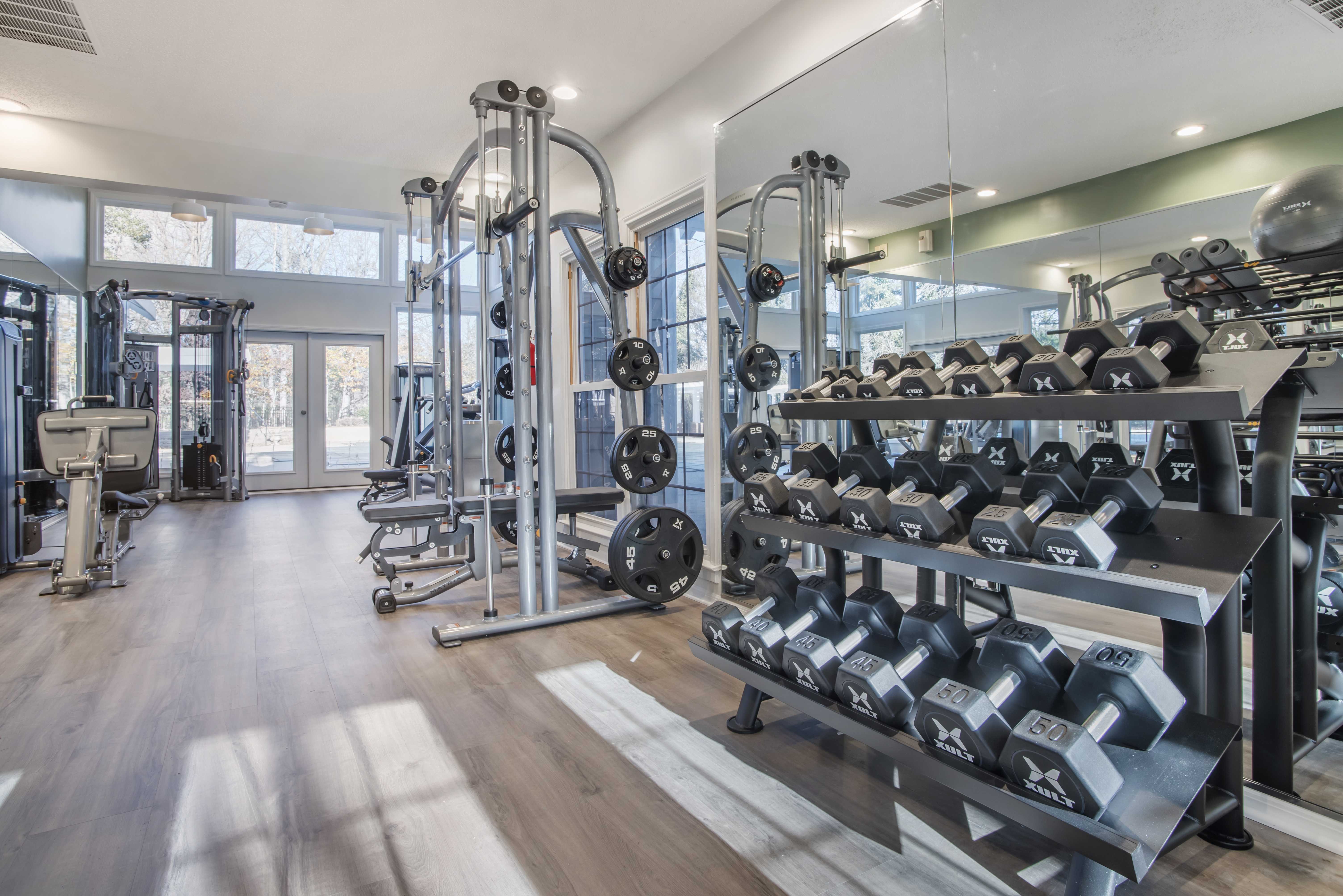 Gym at Eaves Fair Lakes (1 of 3)
