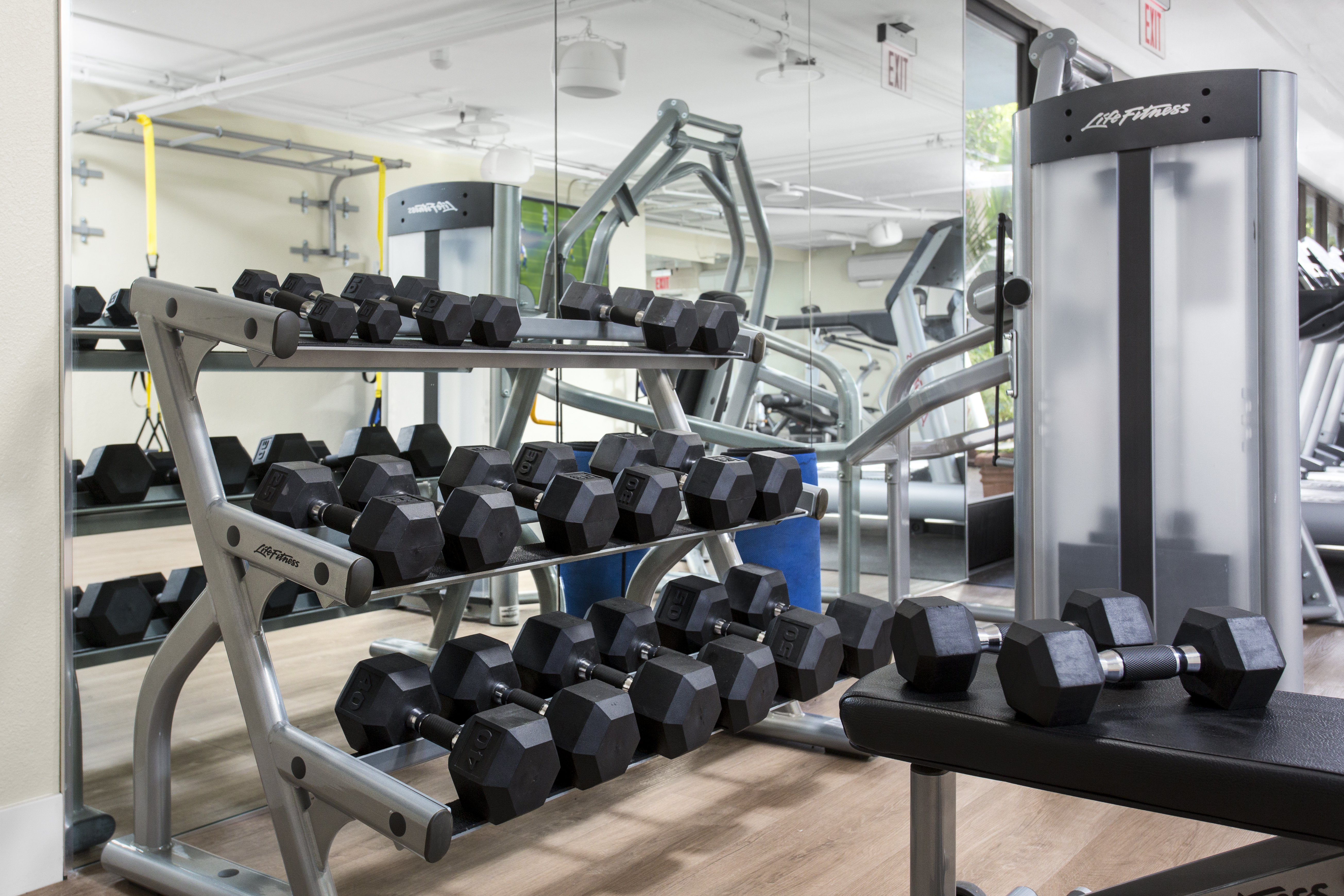 Gym at Eaves Old Town (4 of 4)
