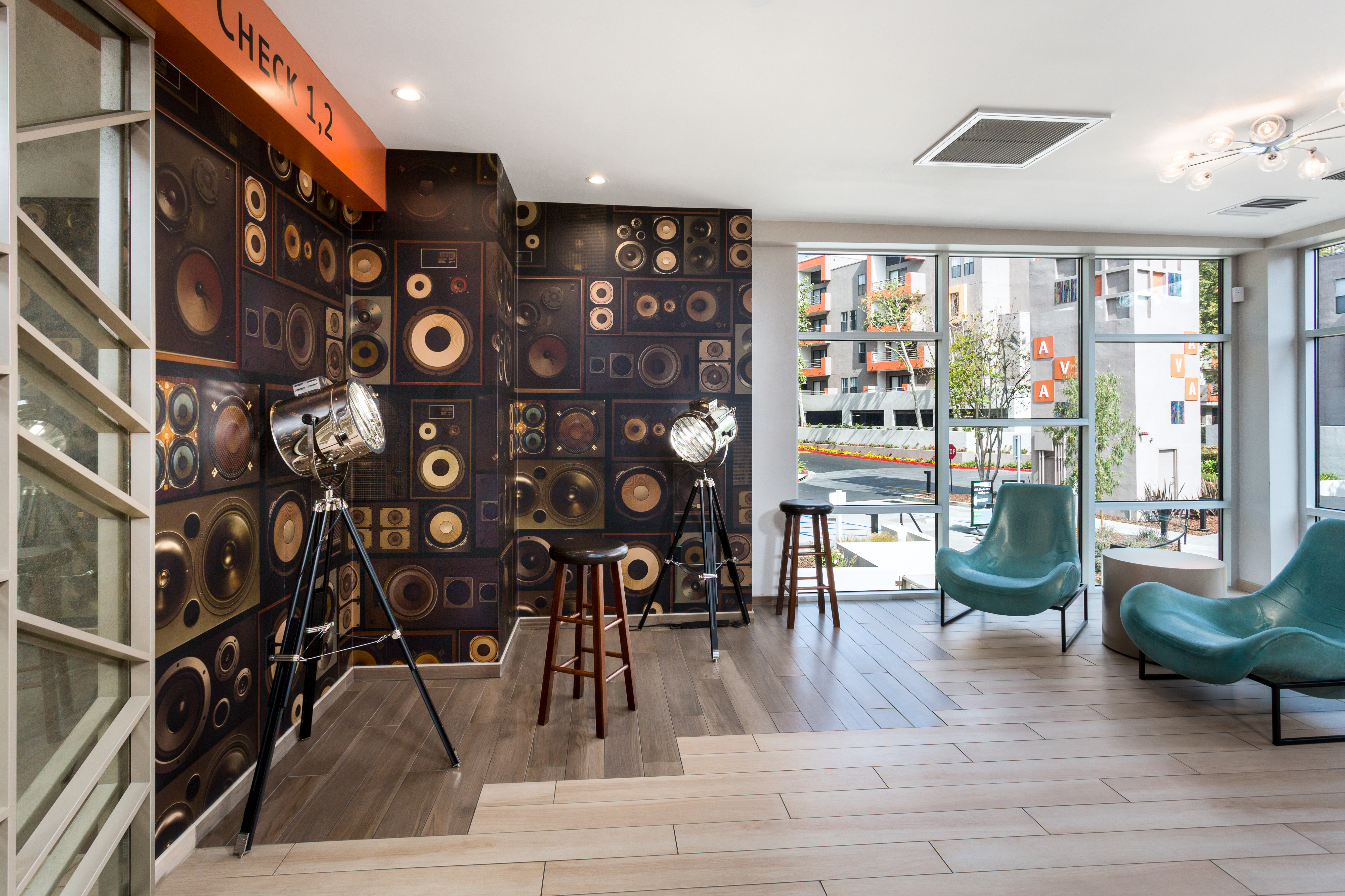 Lobby at Ava (1 of 2)