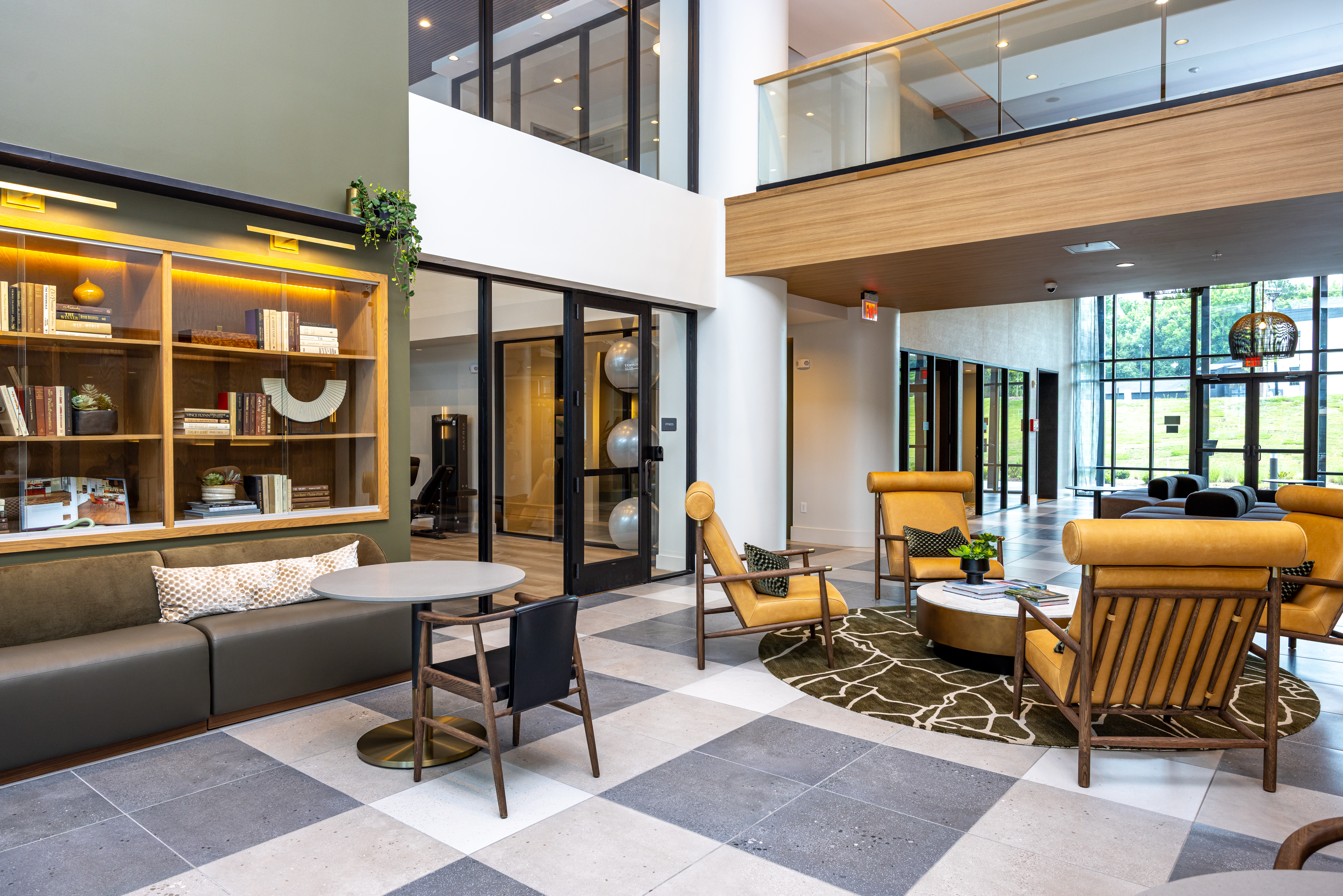 Lobby at Avalon Carmel Commons (2 of 3)