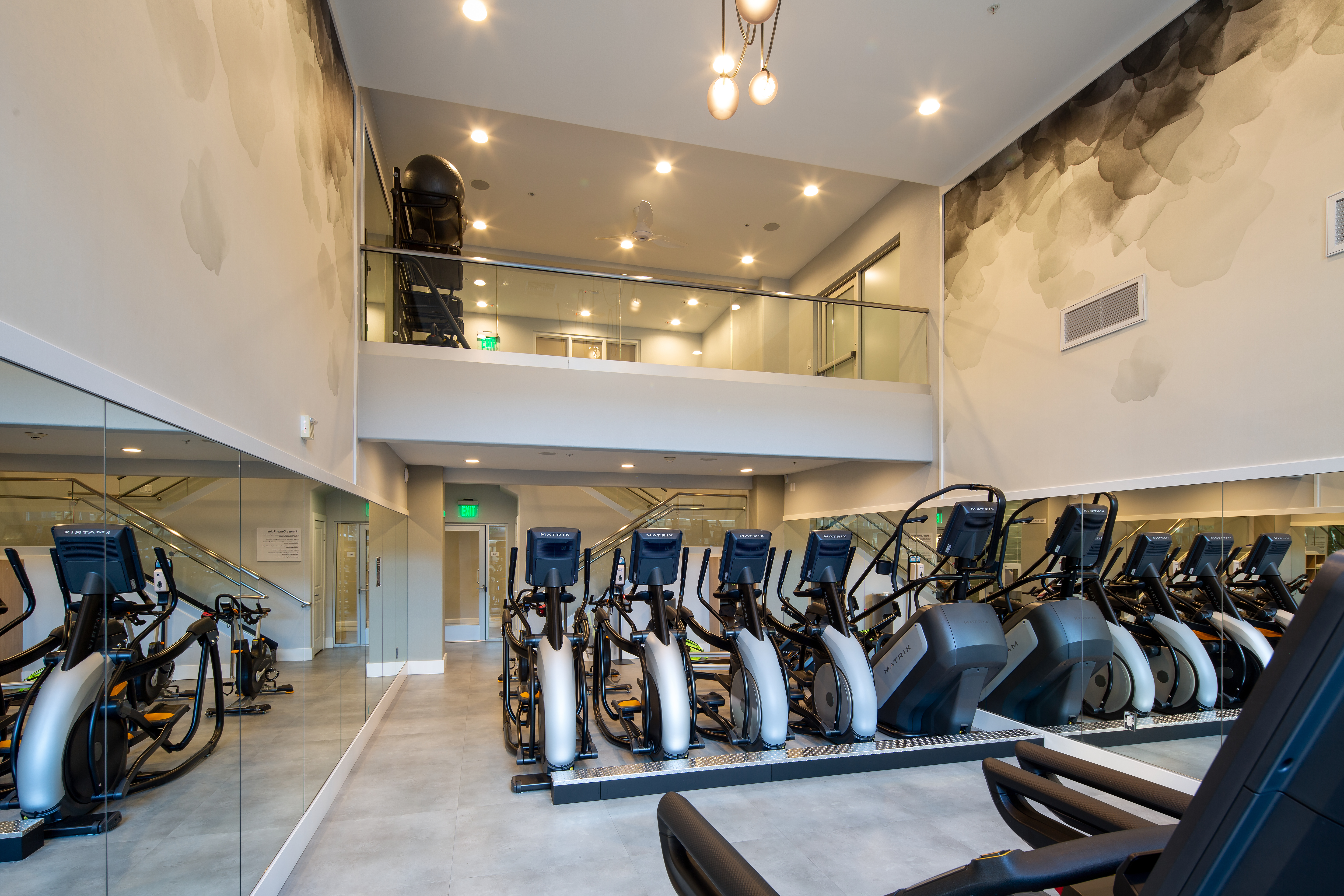 Gym at Avalon Warner Place (1 of 3)
