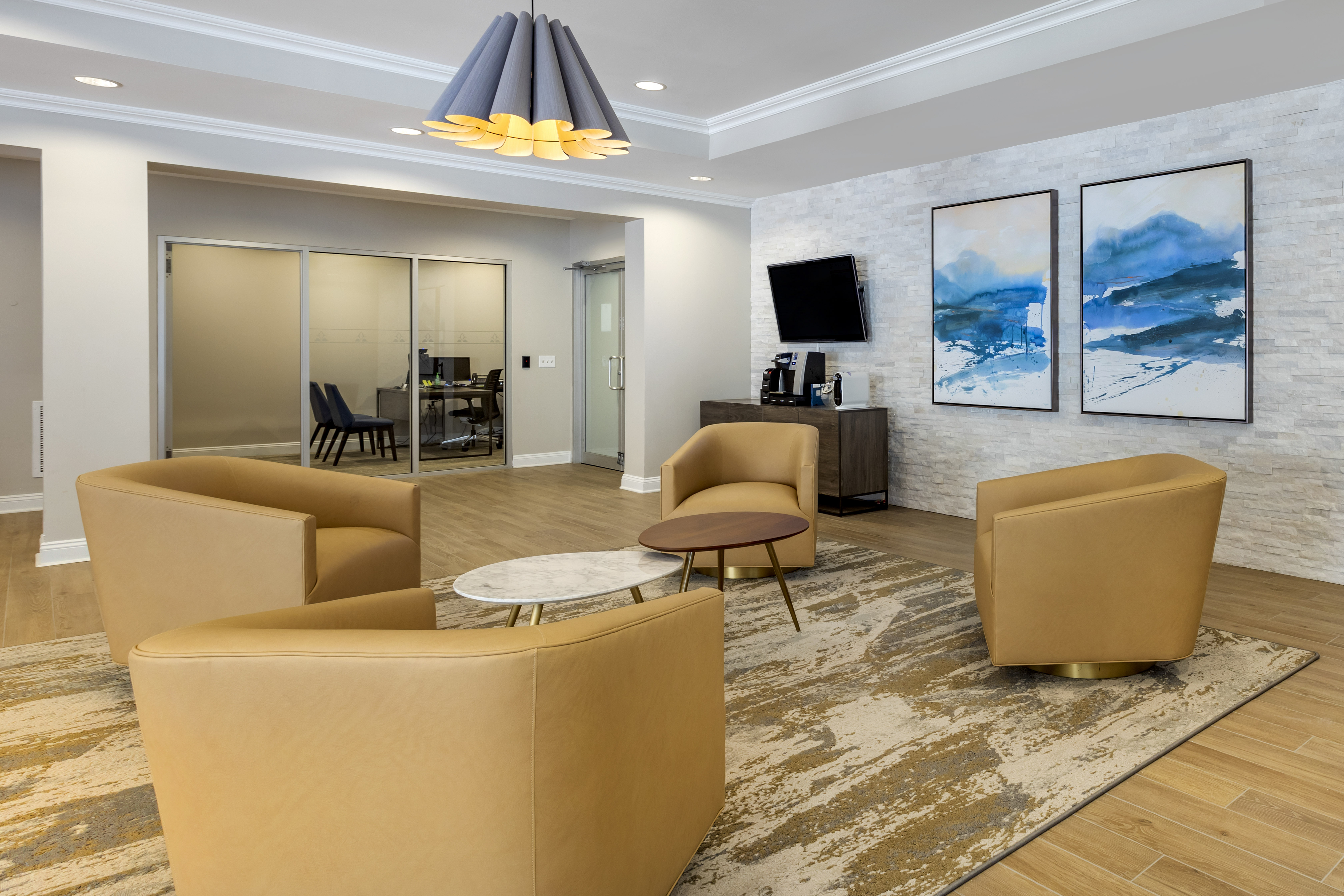 Lobby at Avalon Cove