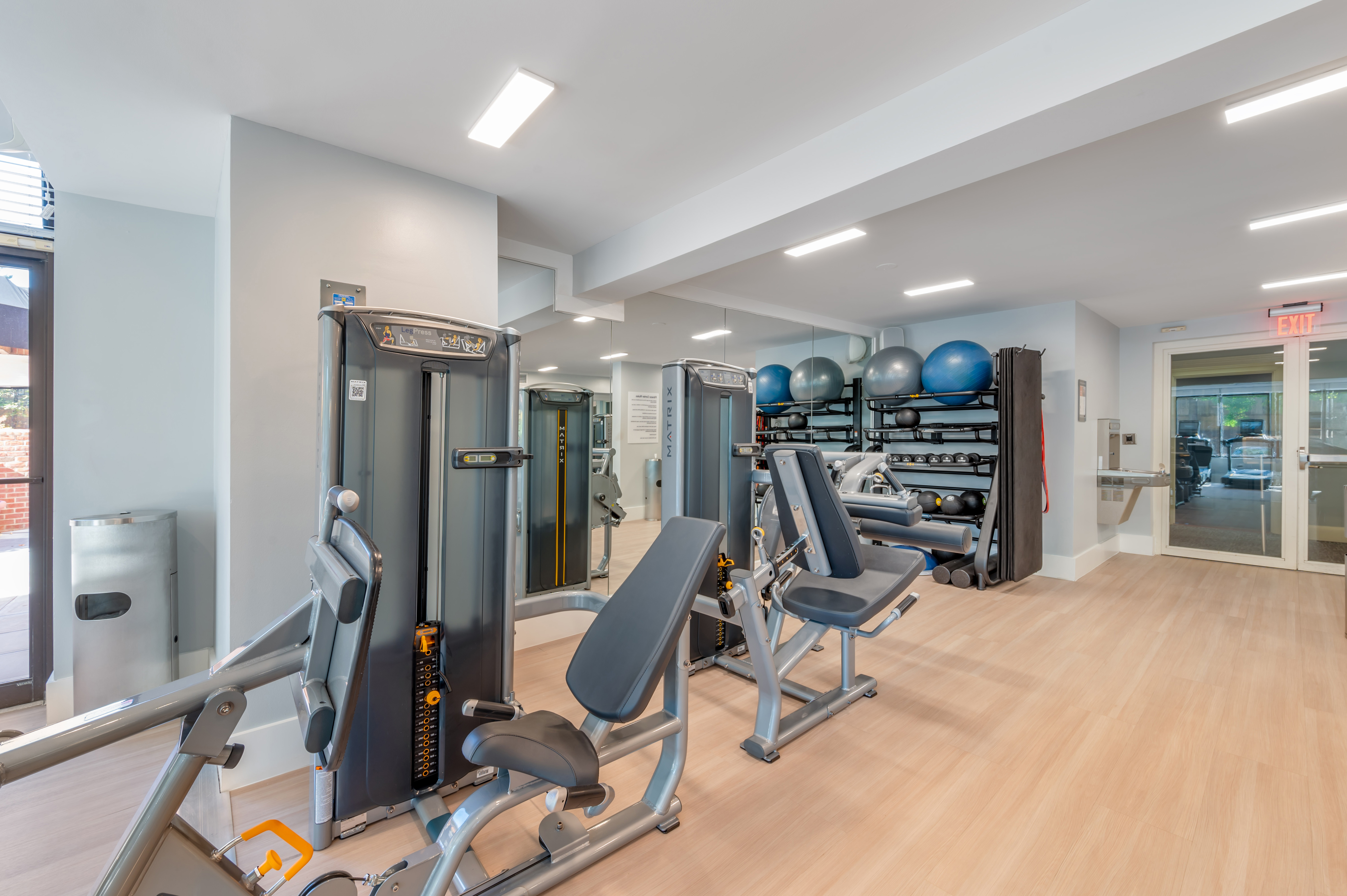 Gym at Avalon At Foxhall (6 of 6)