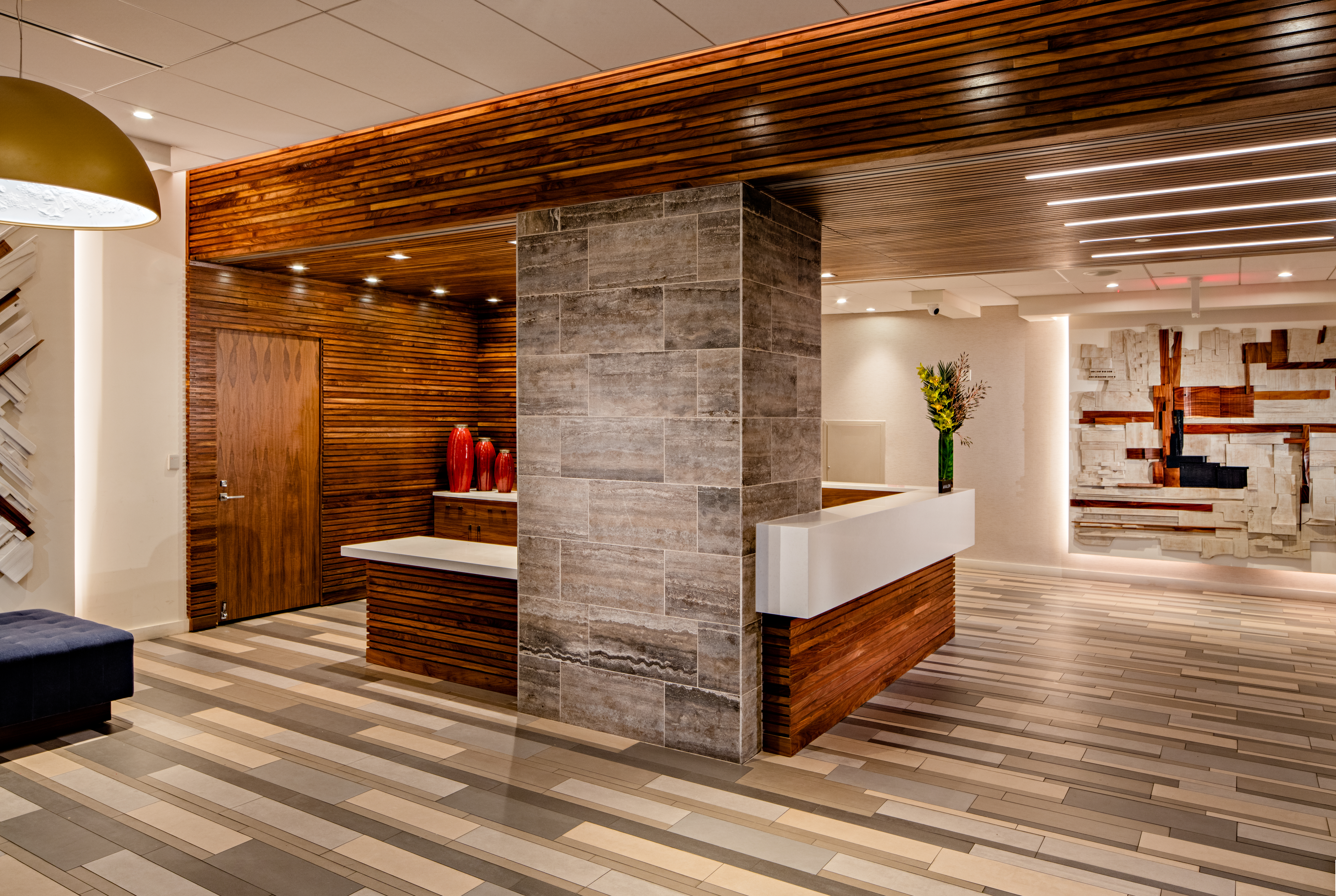 Lobby at Avalon Riverview