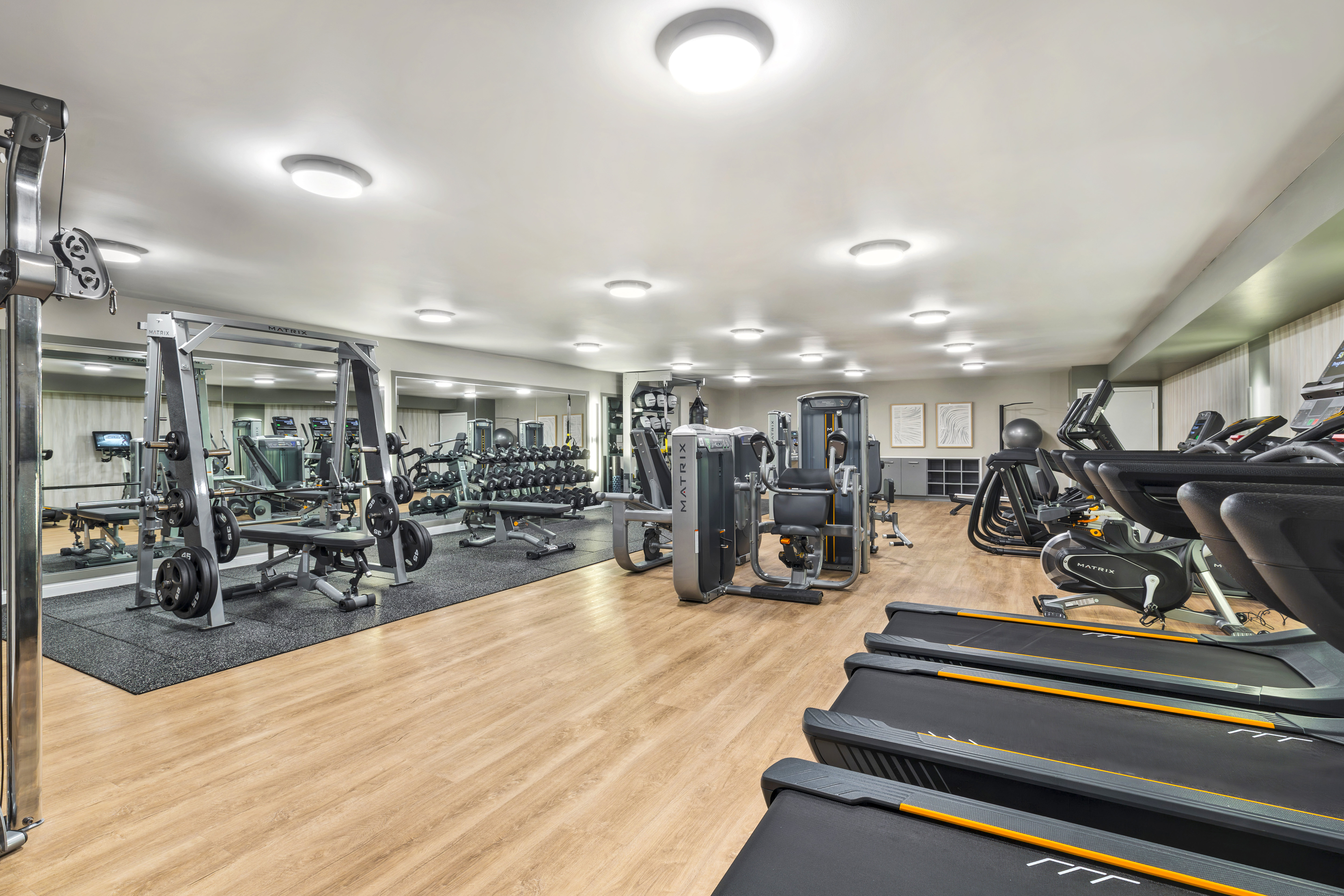 Gym at Eaves (1 of 5)
