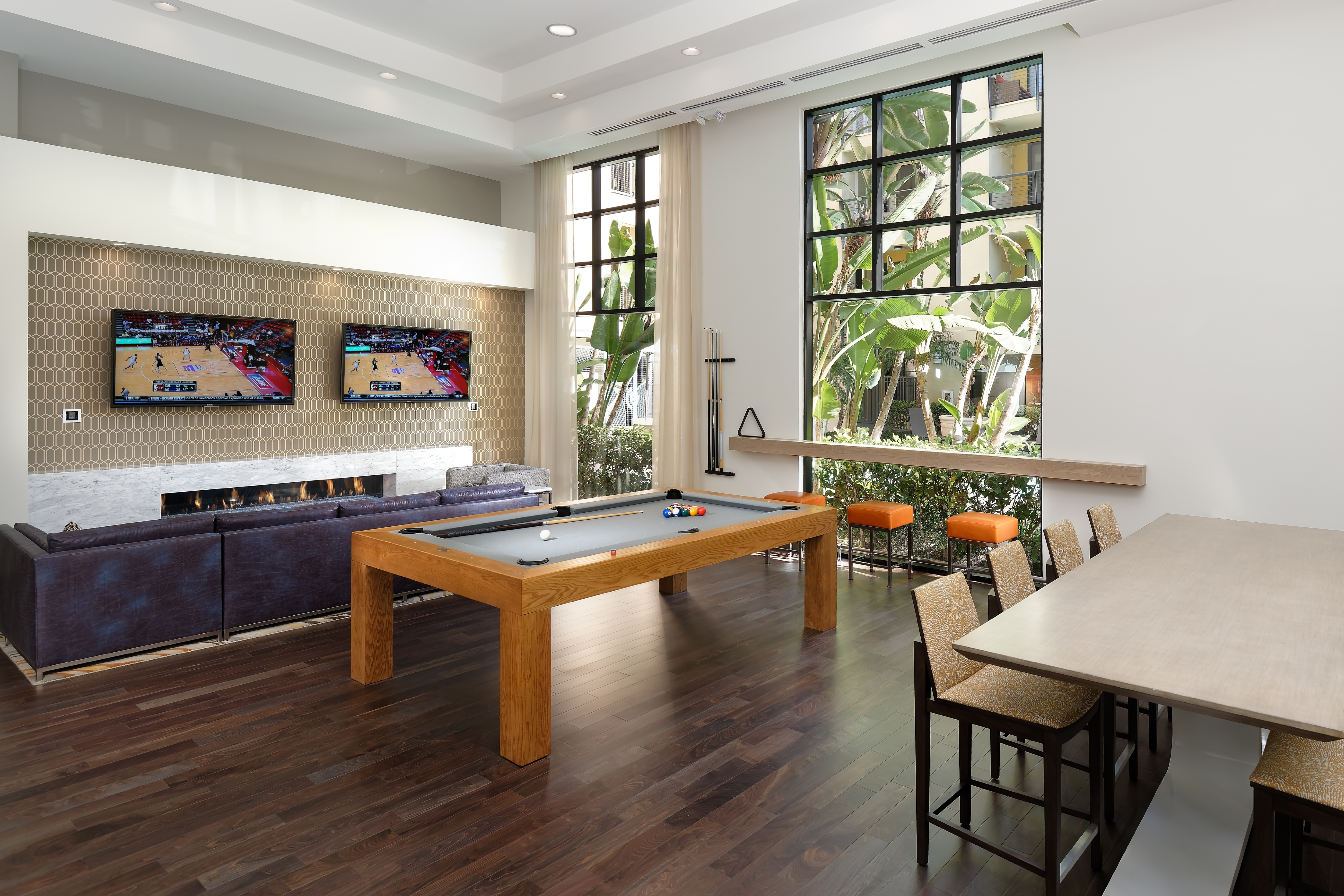 Game room at Avalon