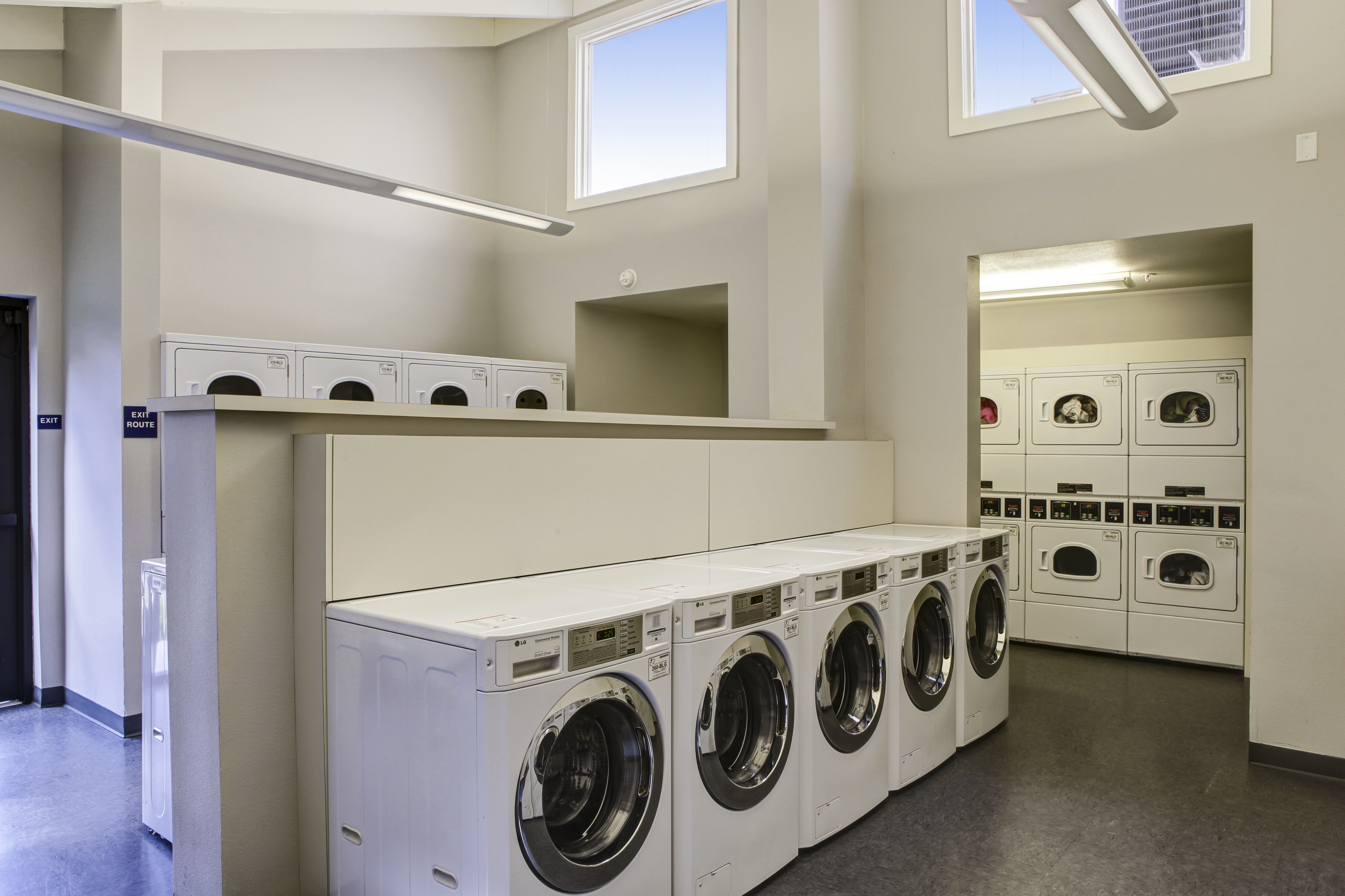 Laundry room at Eaves